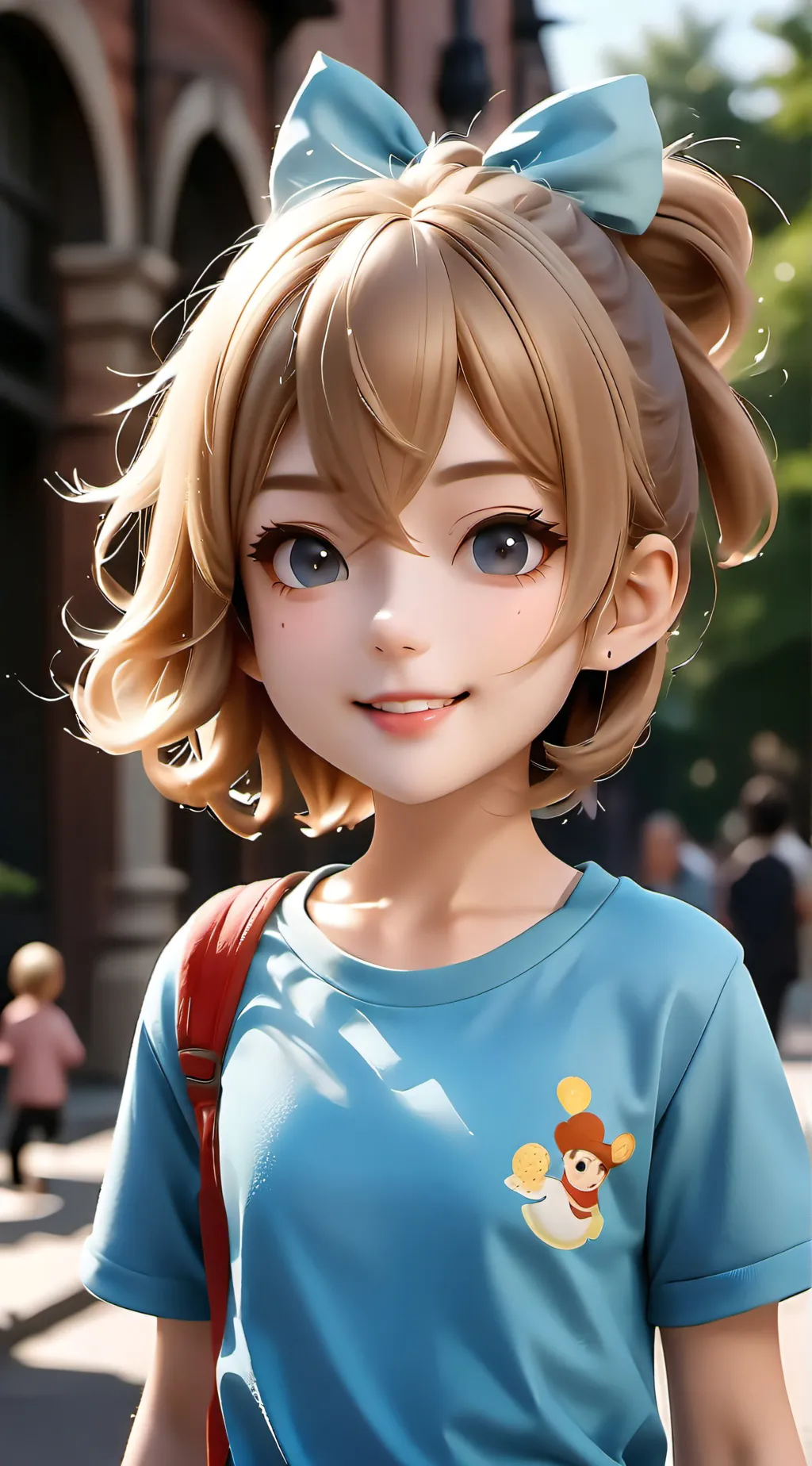 ai character: Chloé  background