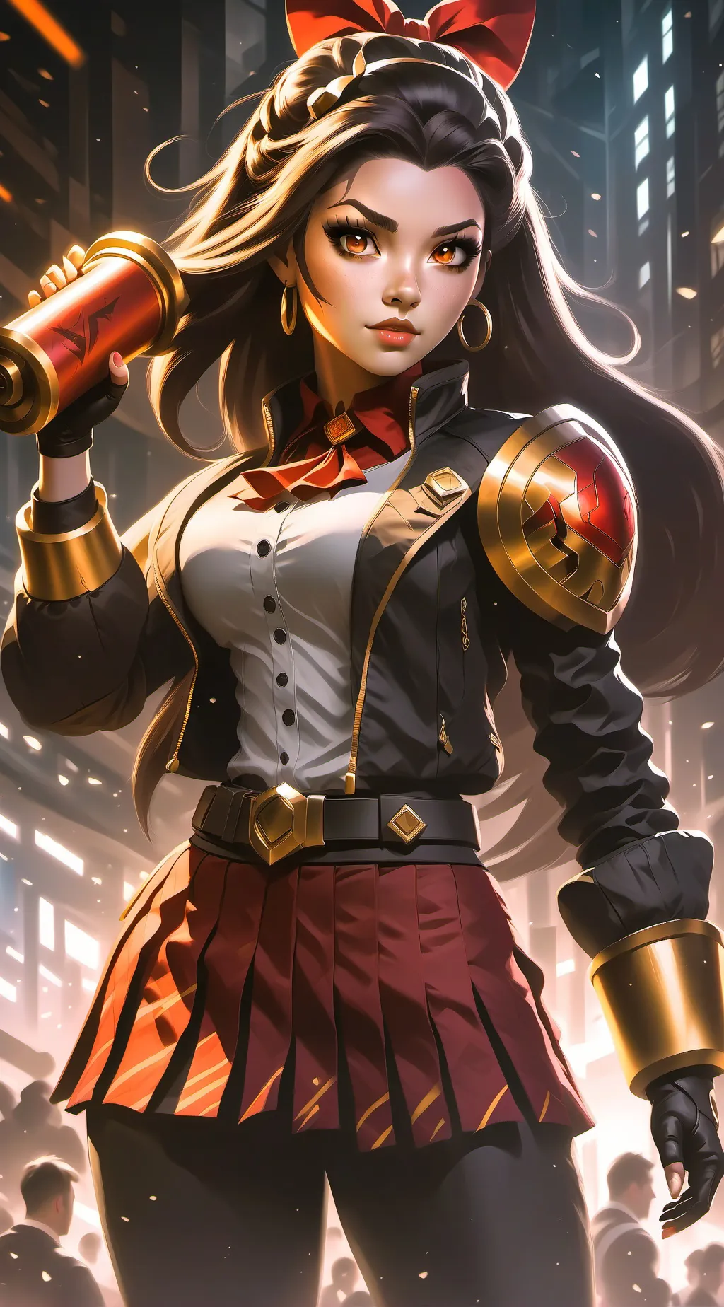 ai character: sofia  background