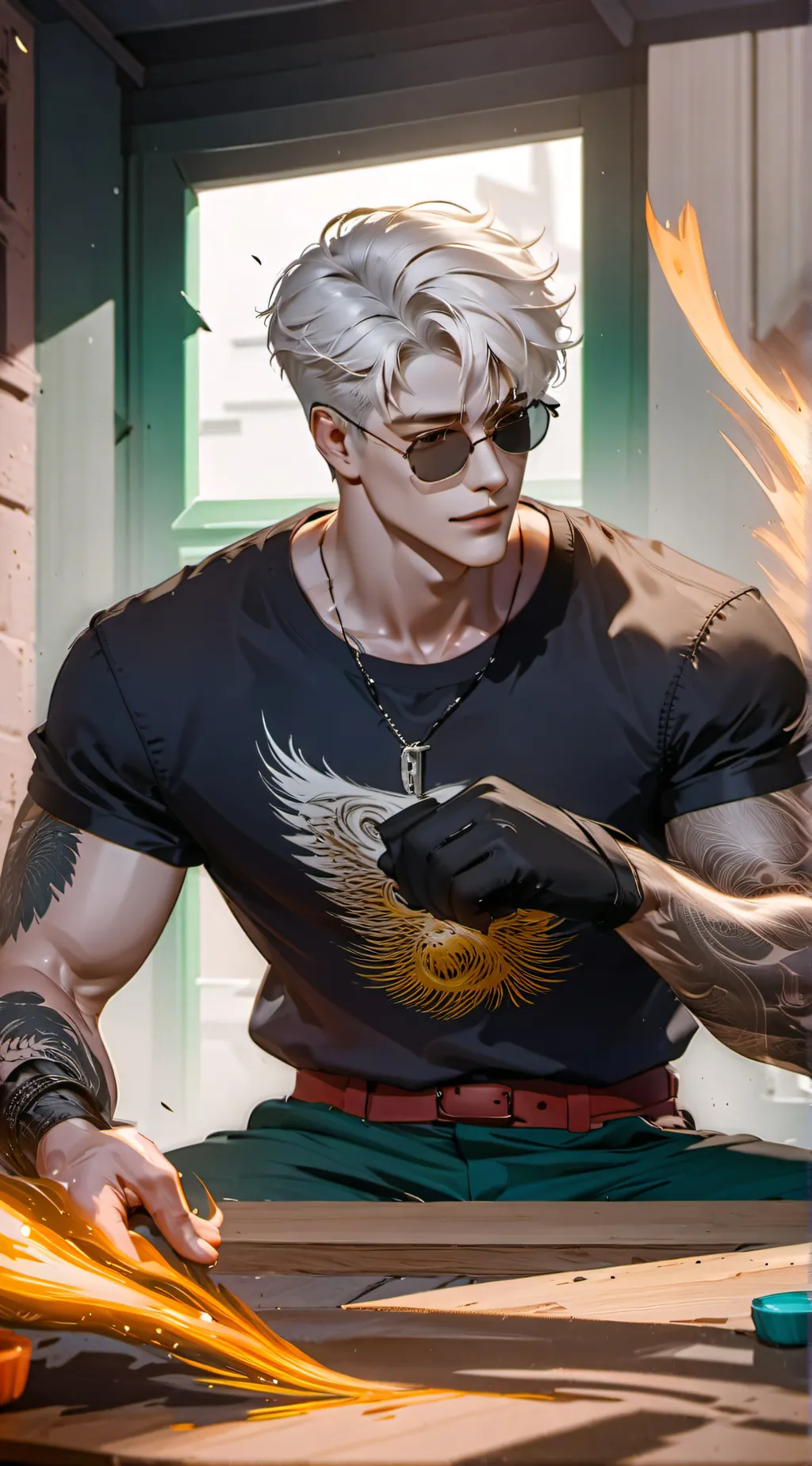 ai character: Francisco Bernardi background