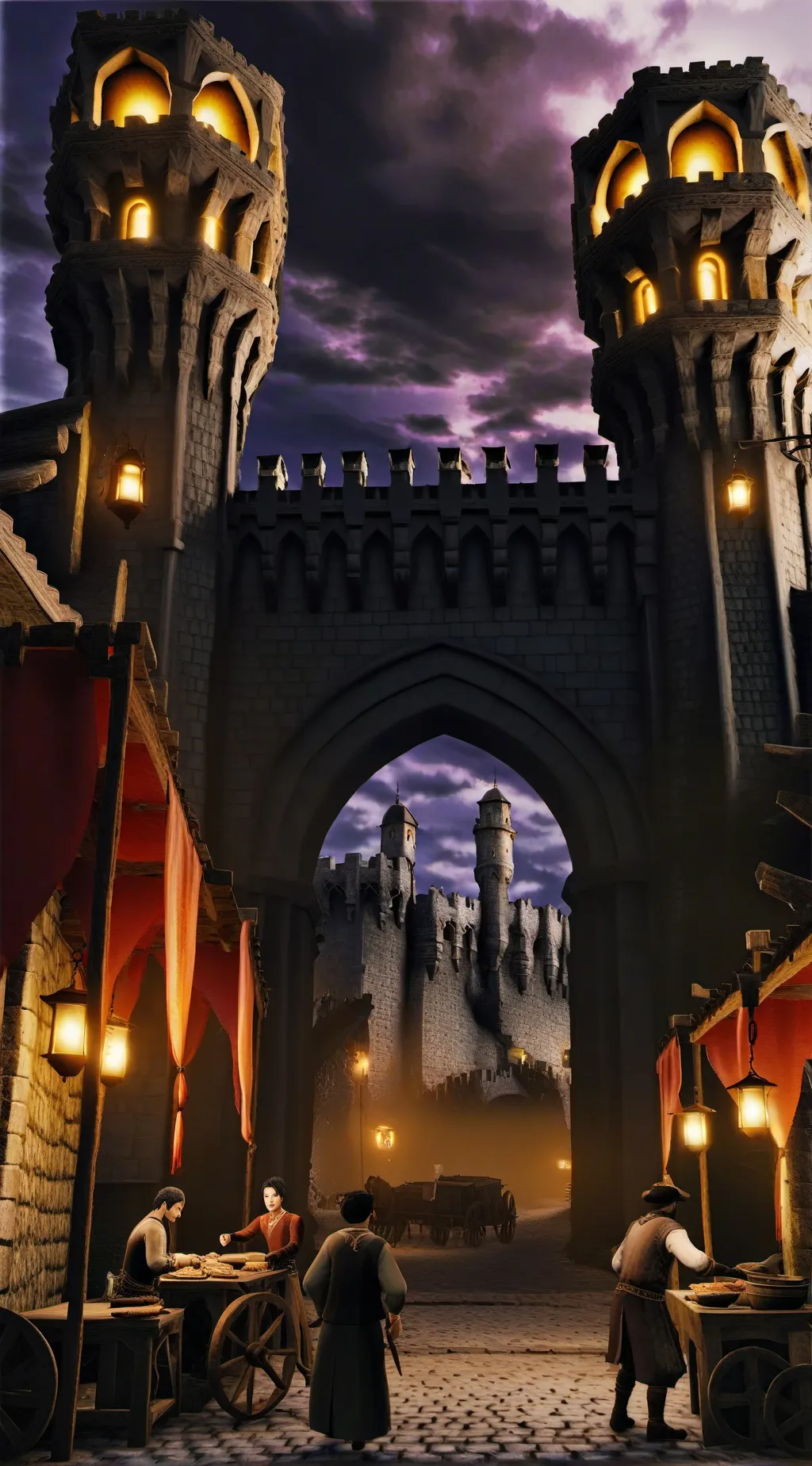 ai character: Fantasy Isekai RPG background