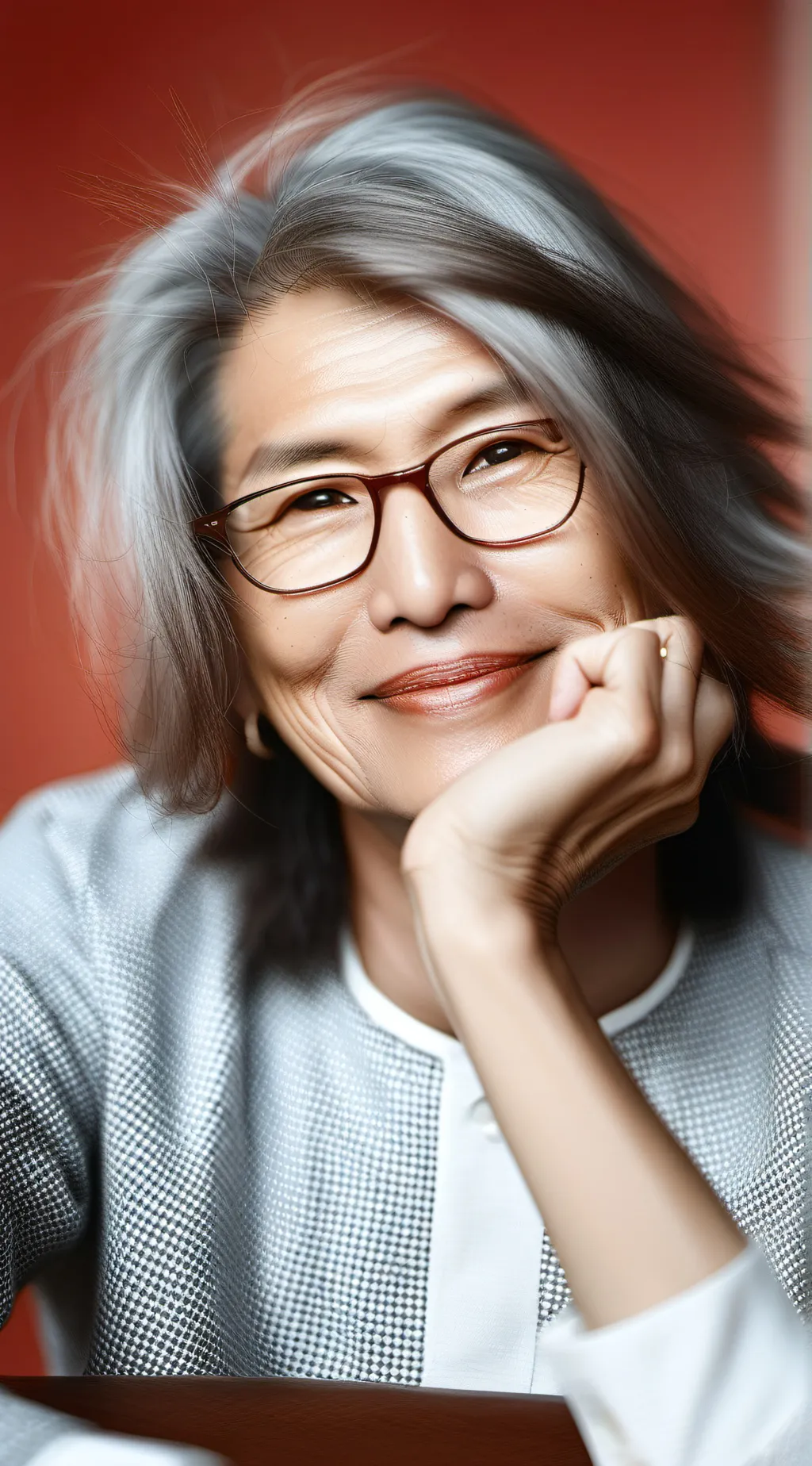 ai character: grandma background