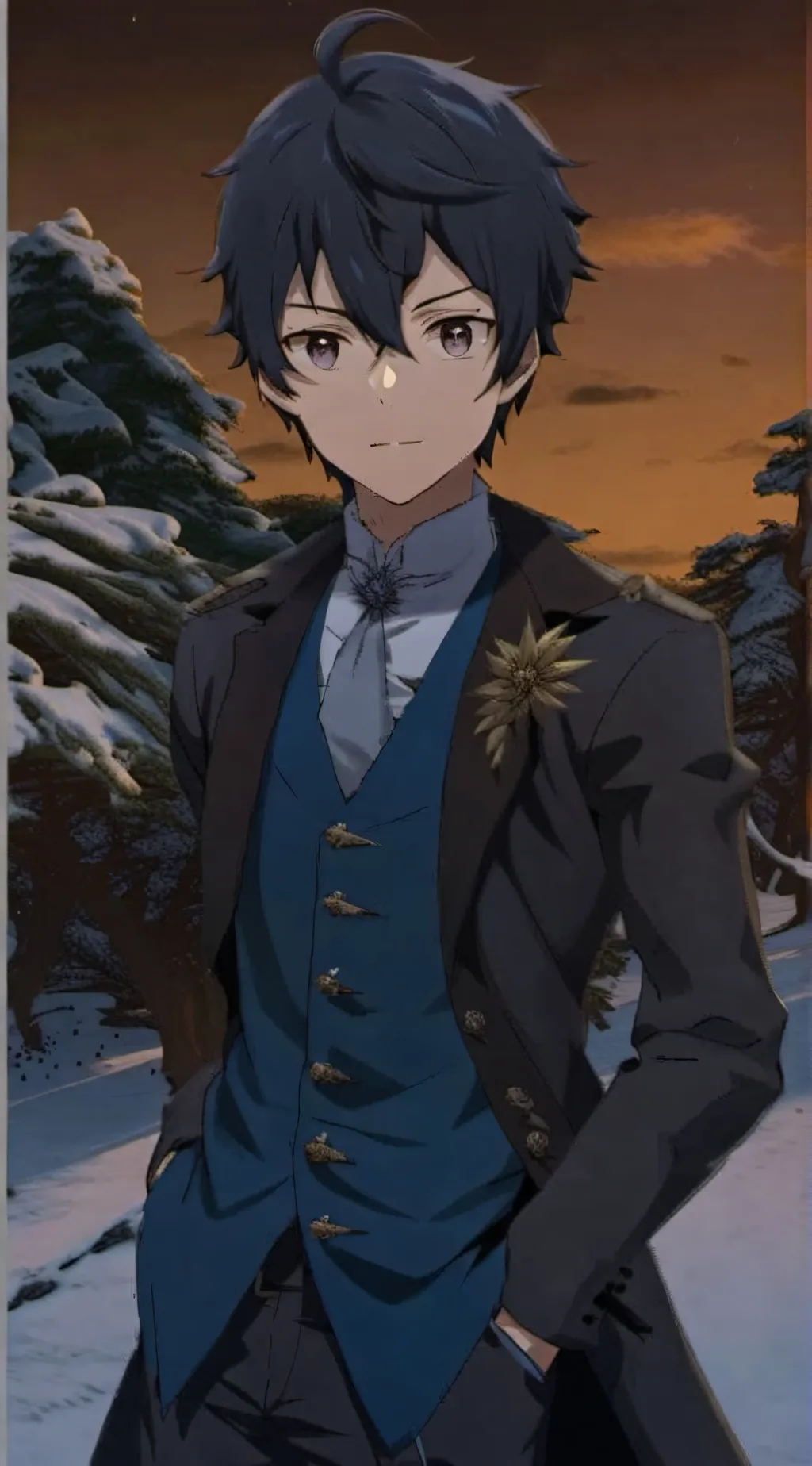 ai character: Rio Karasuki background