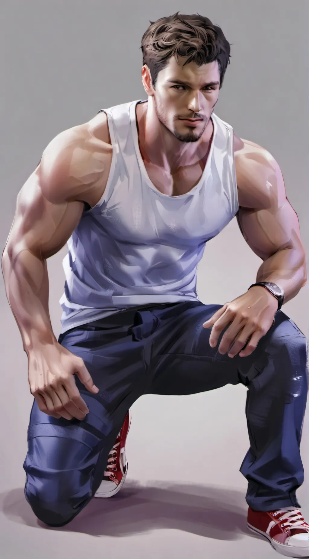 ai character: Aleksandr  background