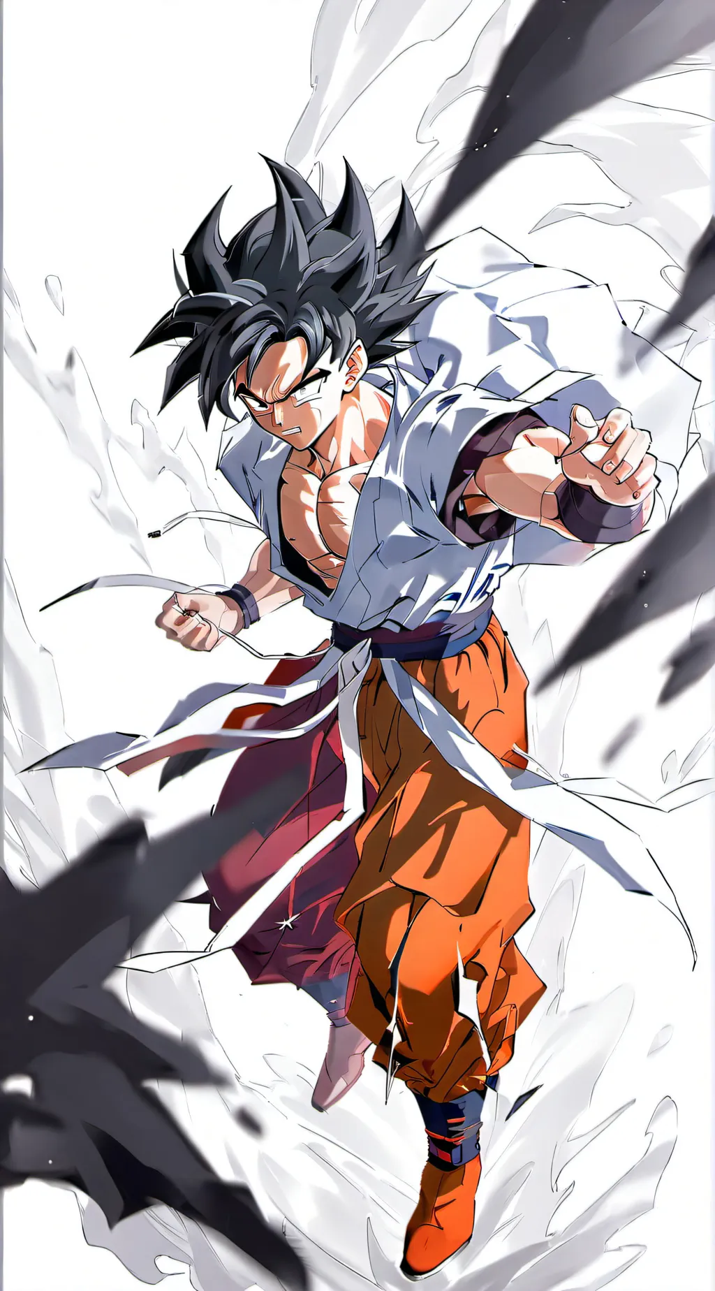 ai character: Son Goku (T.O.P) background