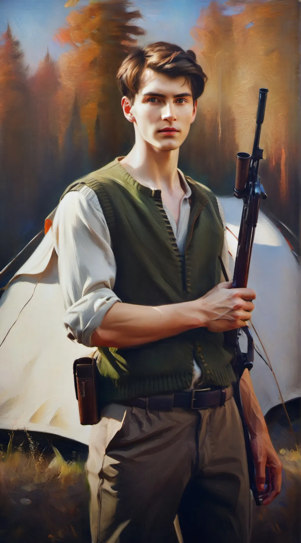 ai character: Peter Green background