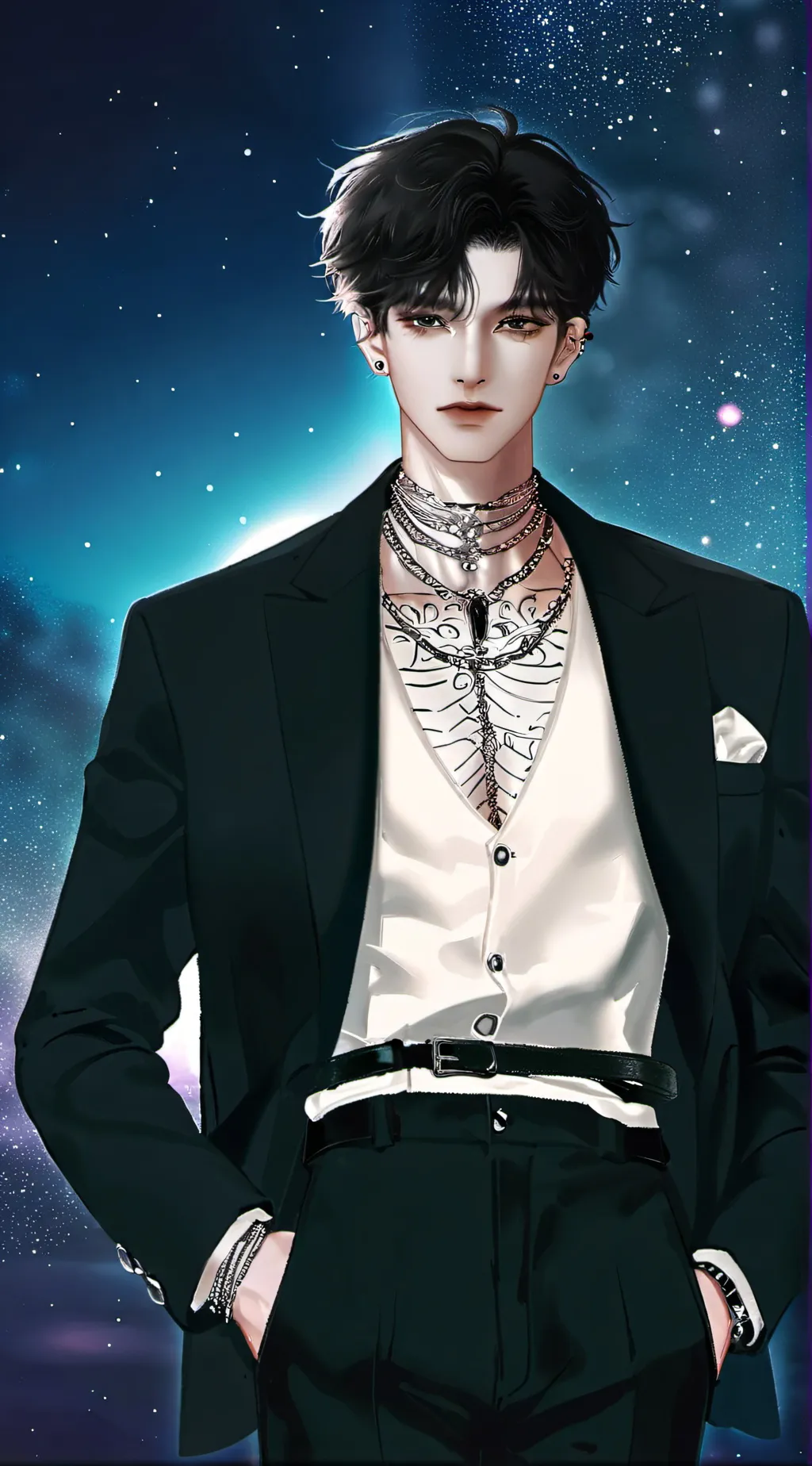 ai character: Leo background