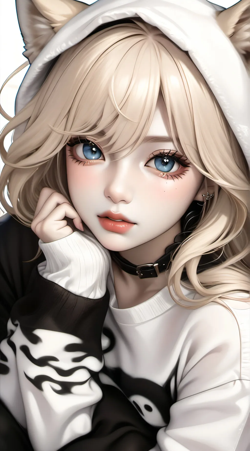 ai character: amber background