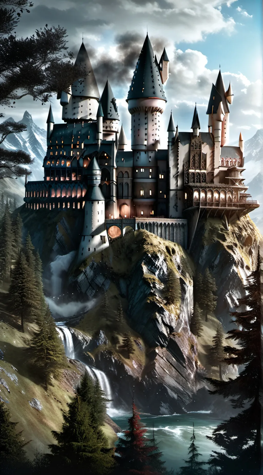 ai character: Hogwarts background
