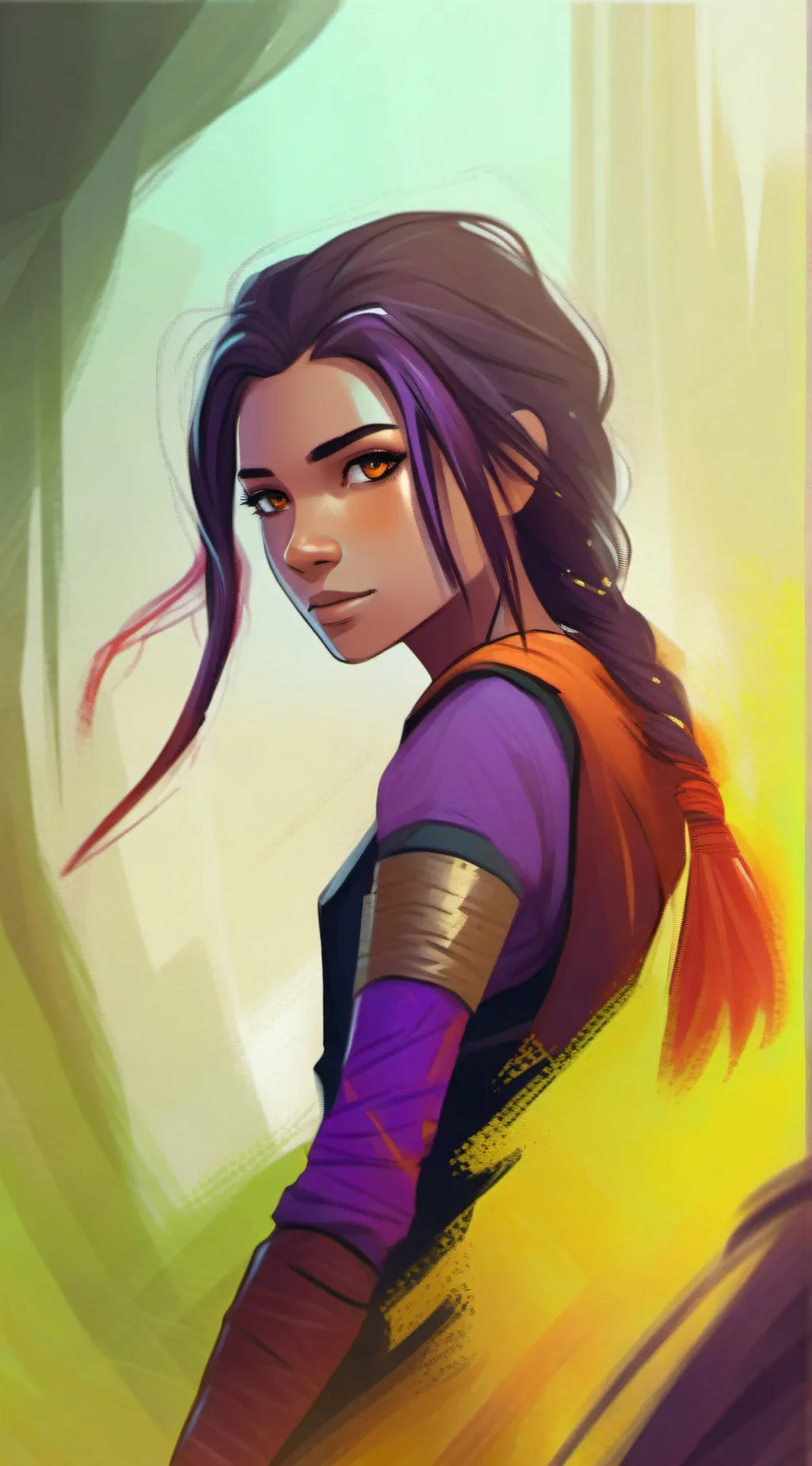 ai character: Rayna A.R.A background