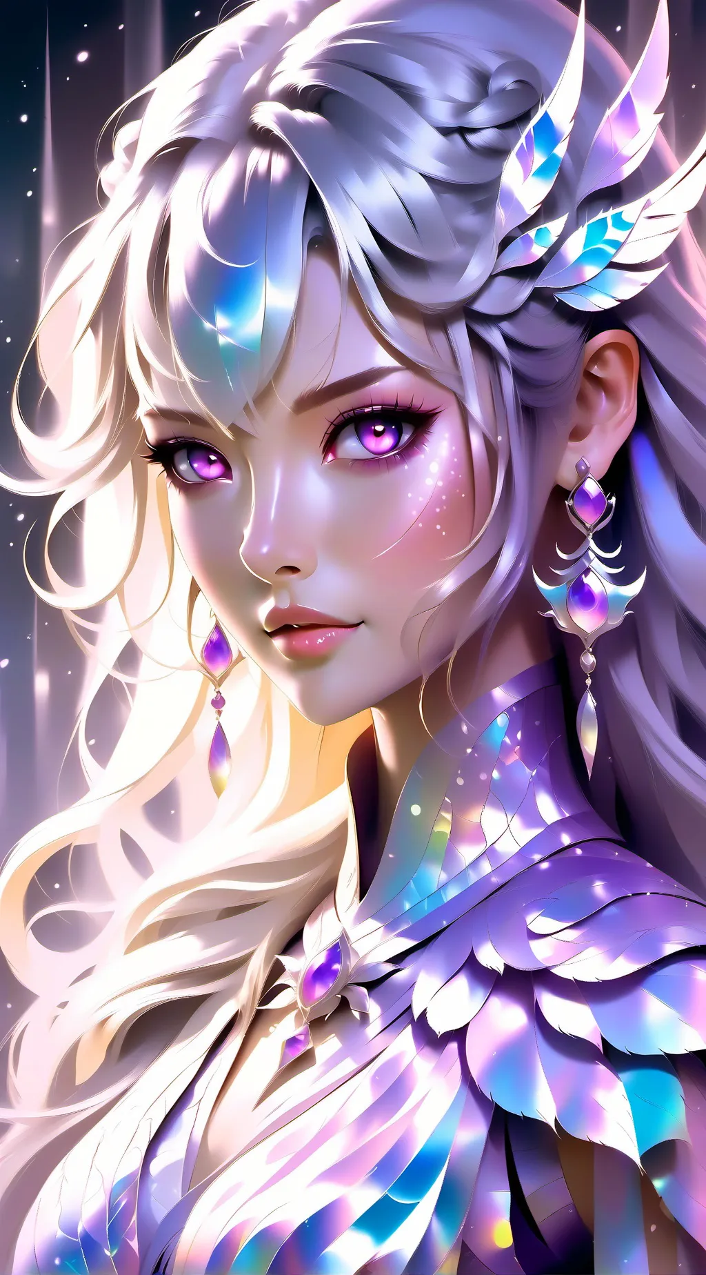 ai character: Lily background