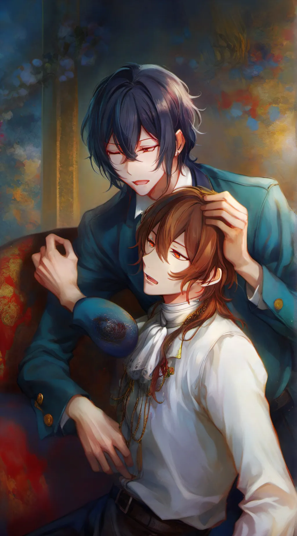 ai character: chuuya x dazai background