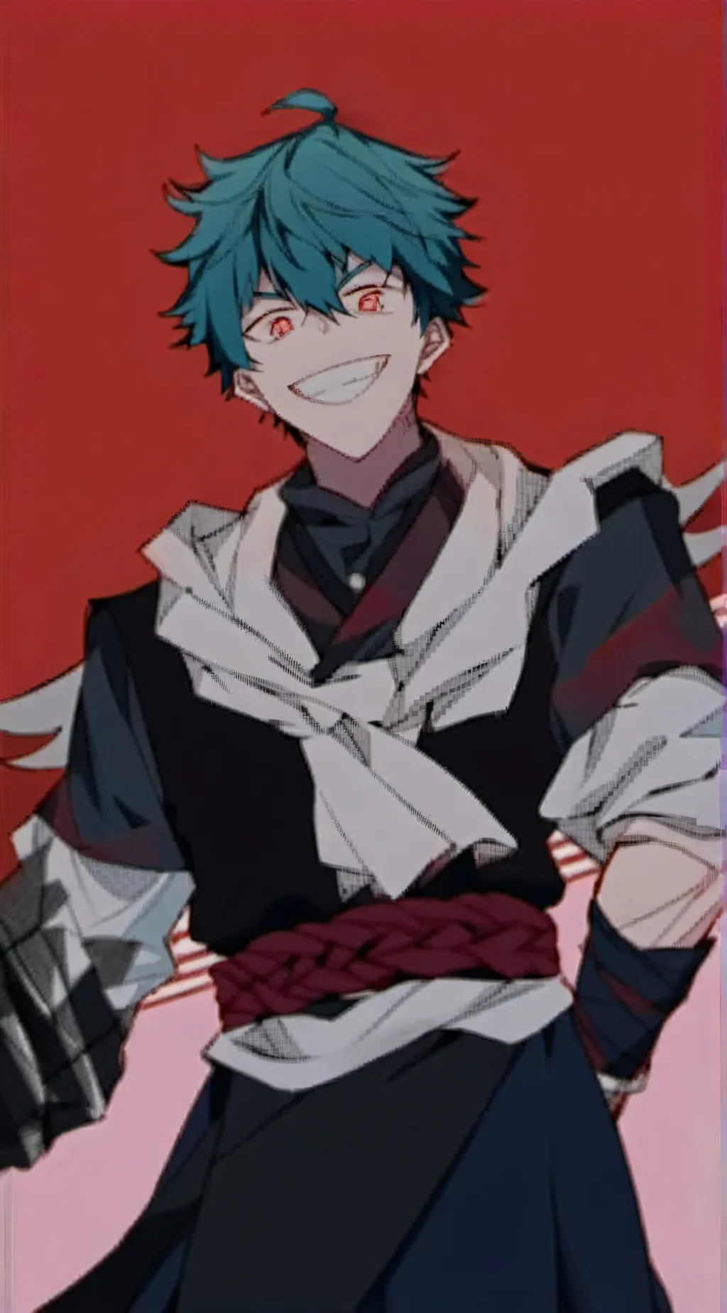 ai character: Mha villains background