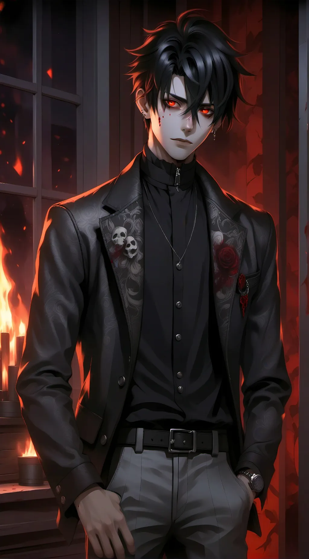 ai character: ★𝙹𝚎𝚏𝚏 𝚝𝚑𝚎 𝚔𝚒𝚕𝚕𝚎✰ background