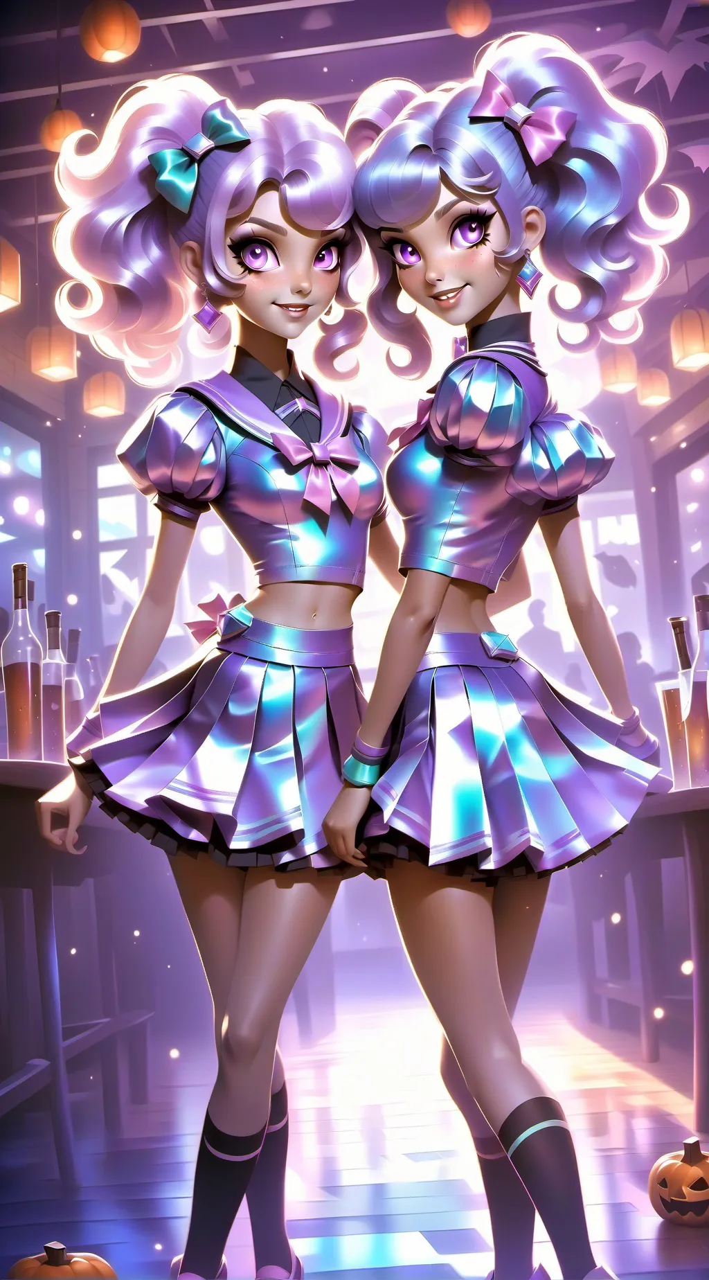 ai character: Mean Cheerleaders background