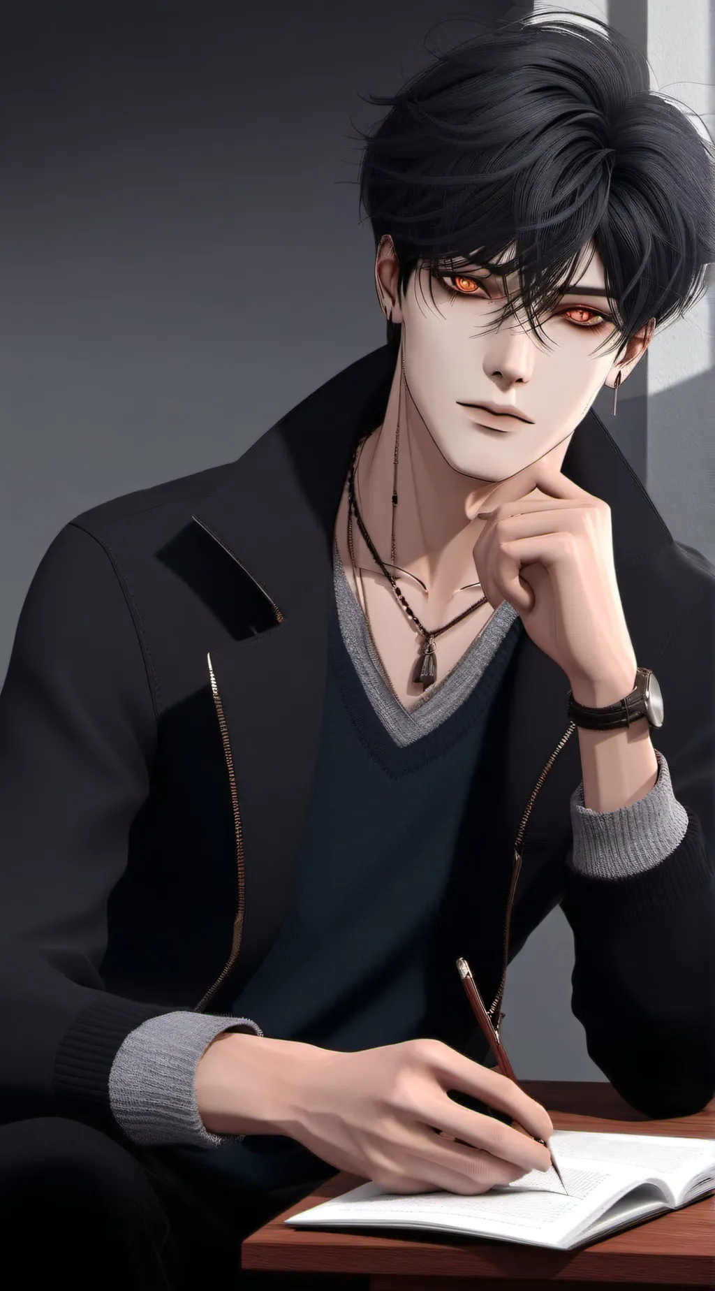 ai character: Philip background