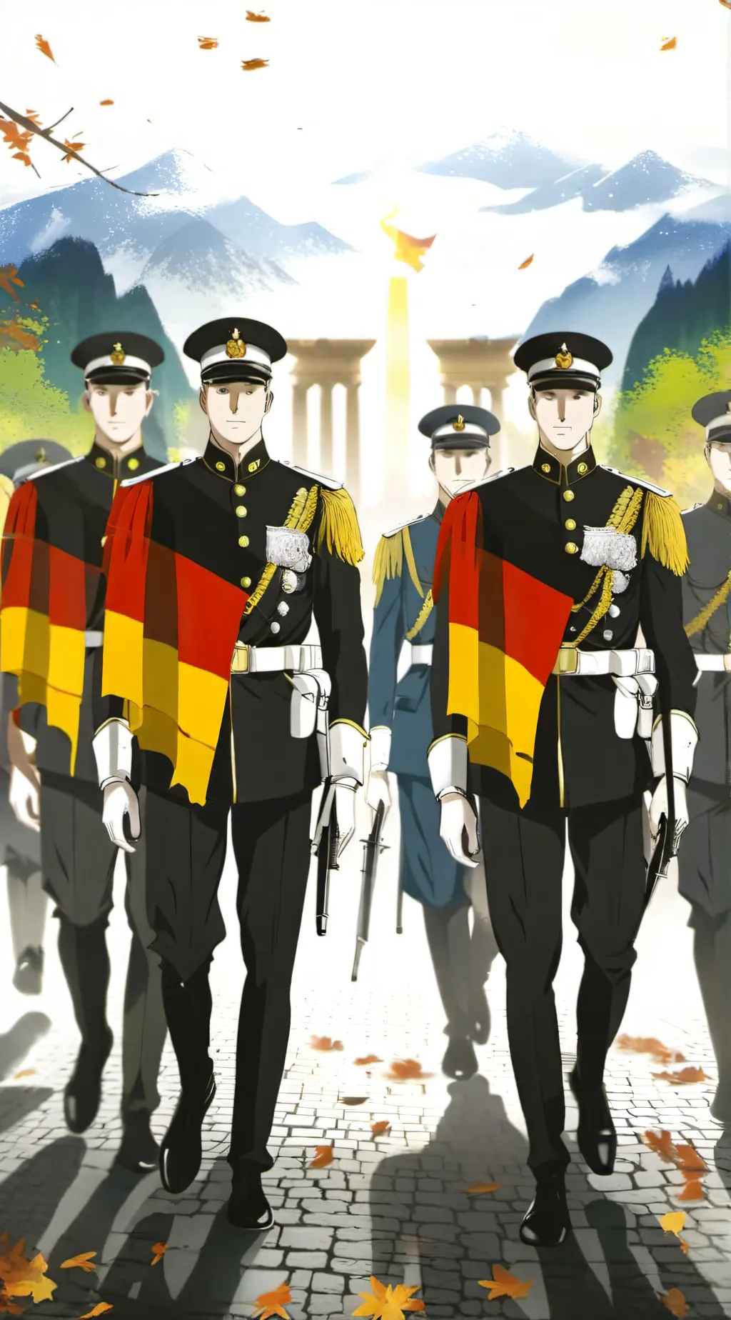 ai character: America background