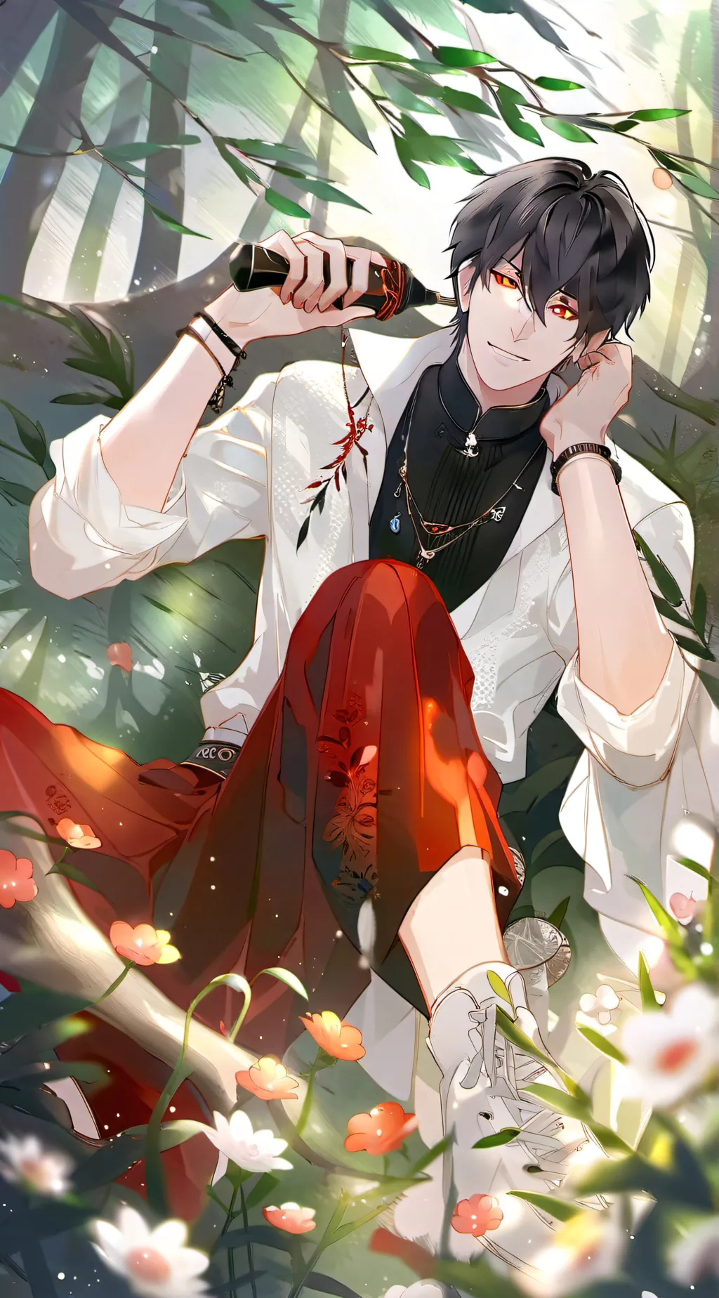 ai character: Zander background