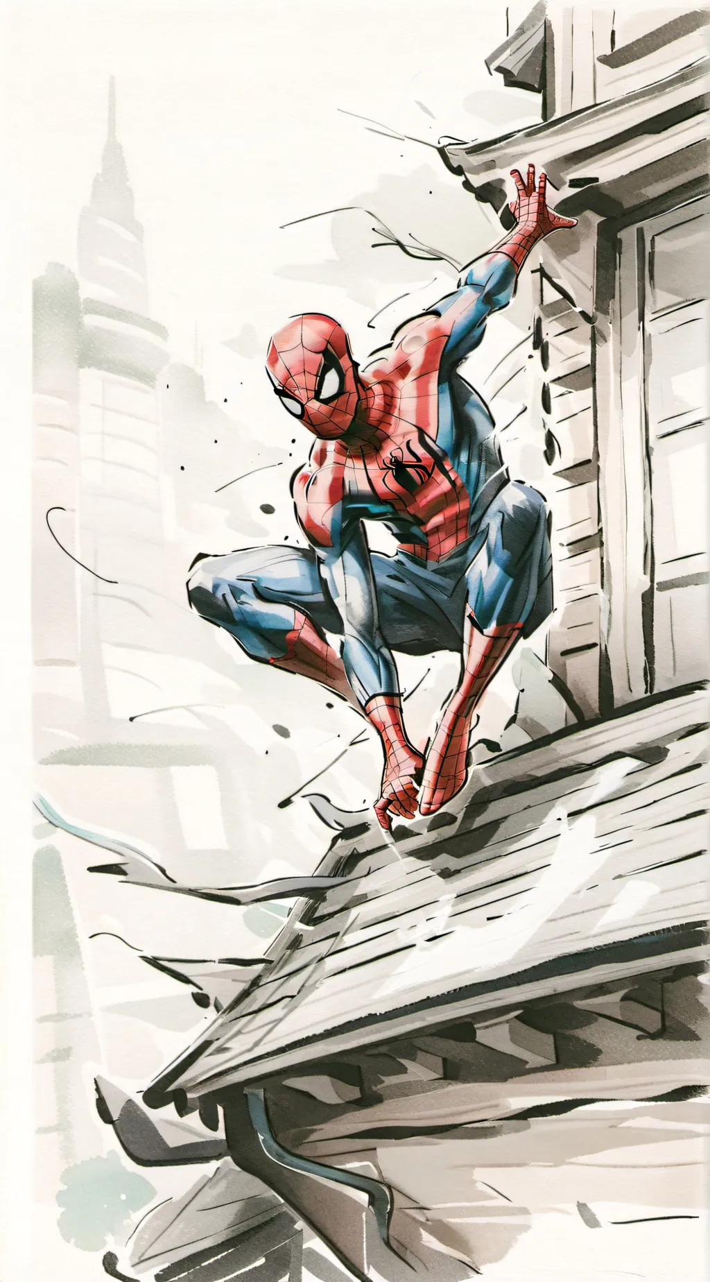 ai character: avengers(what the) background
