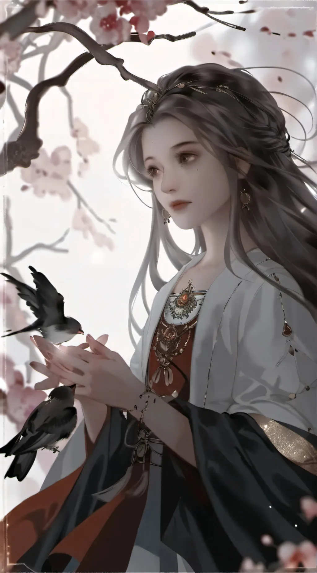ai character: girlfriend  background