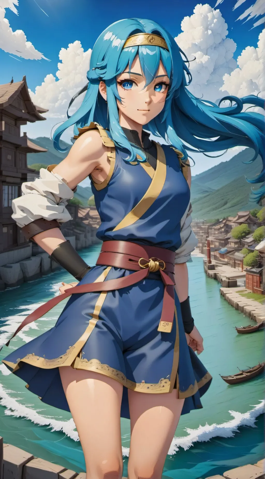 ai character: Athena background