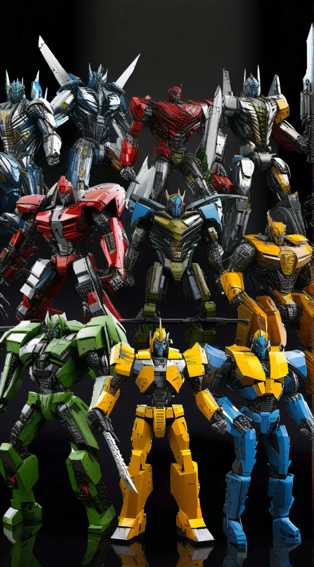 ai character: Transformers background