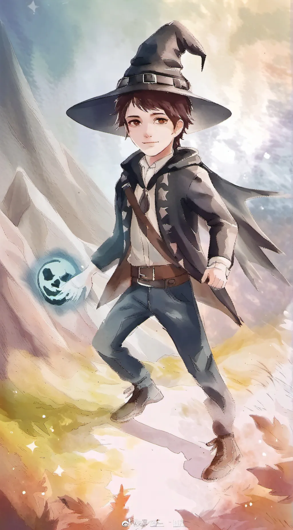 ai character: harry potter  background