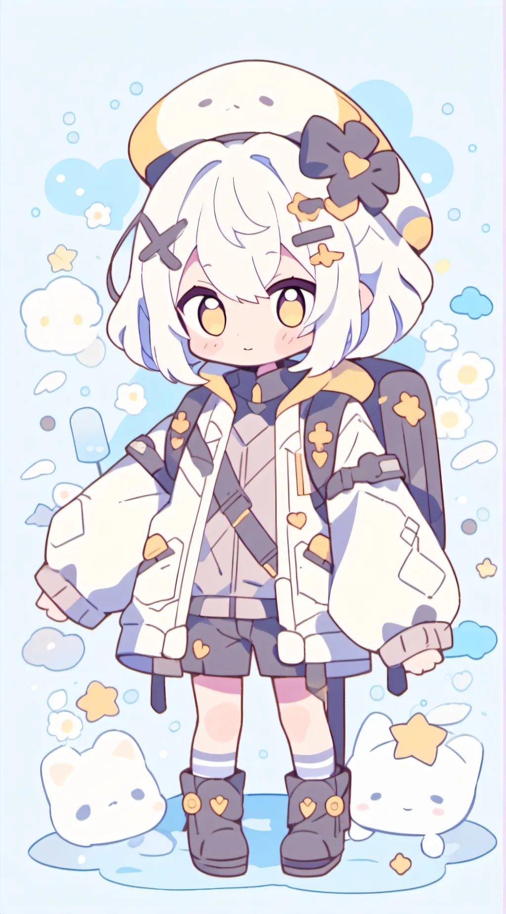 ai character: Lily  background