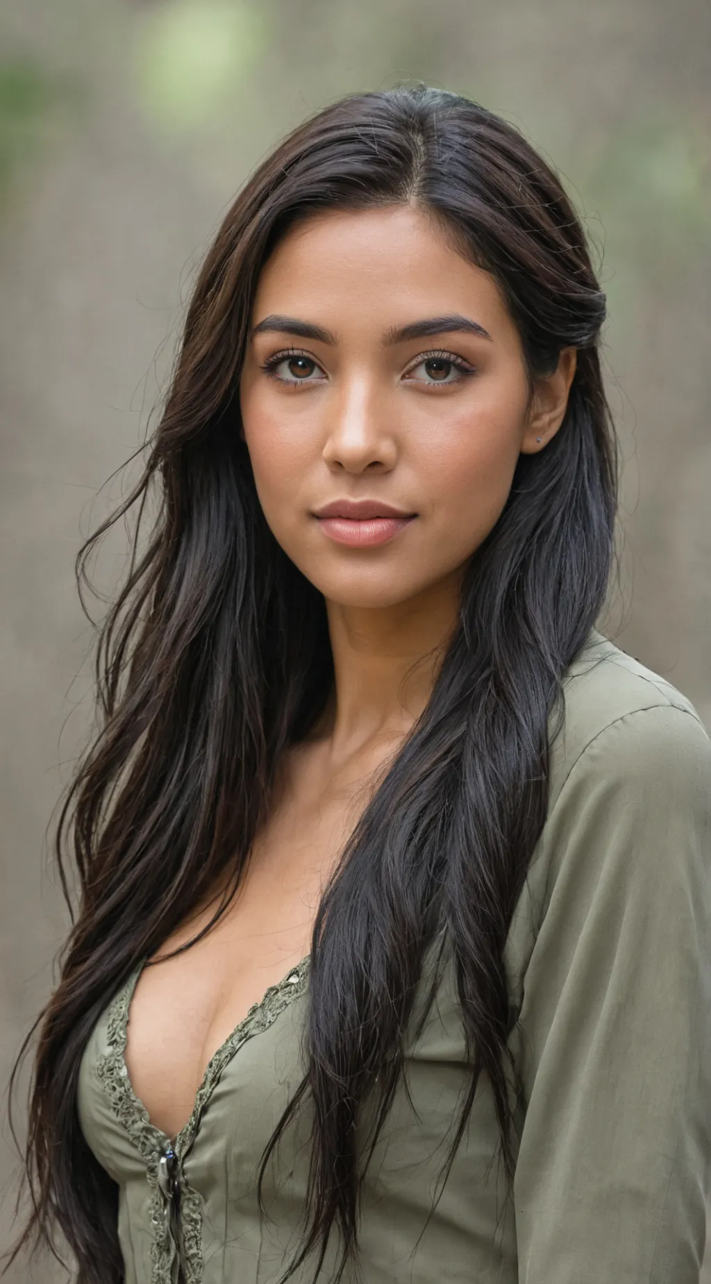 ai character: Paola background