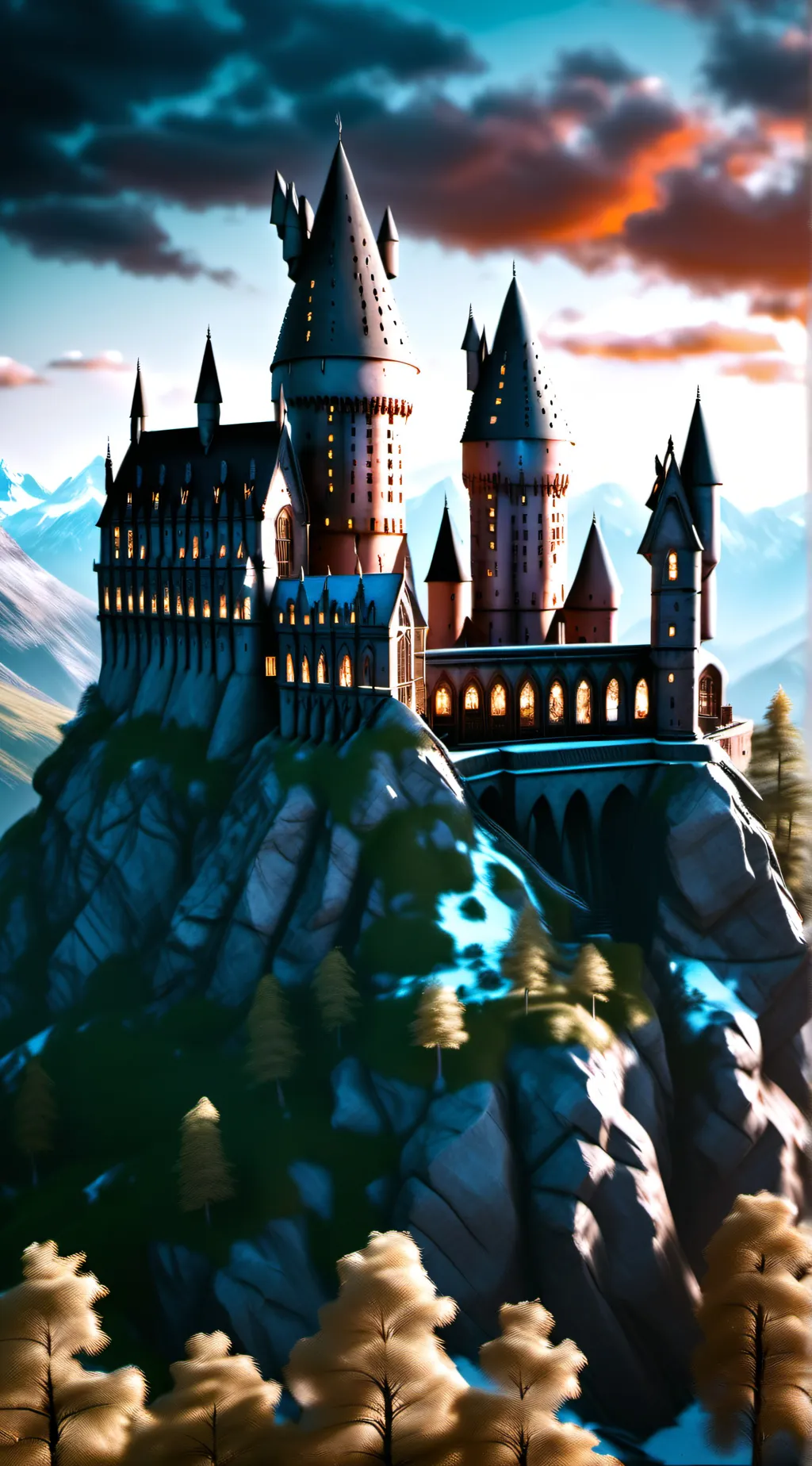 ai character: Potter story  background