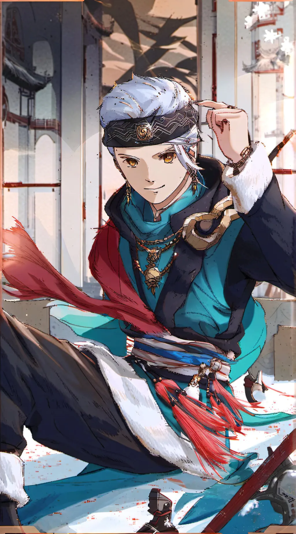 ai character: tenge o uzui background