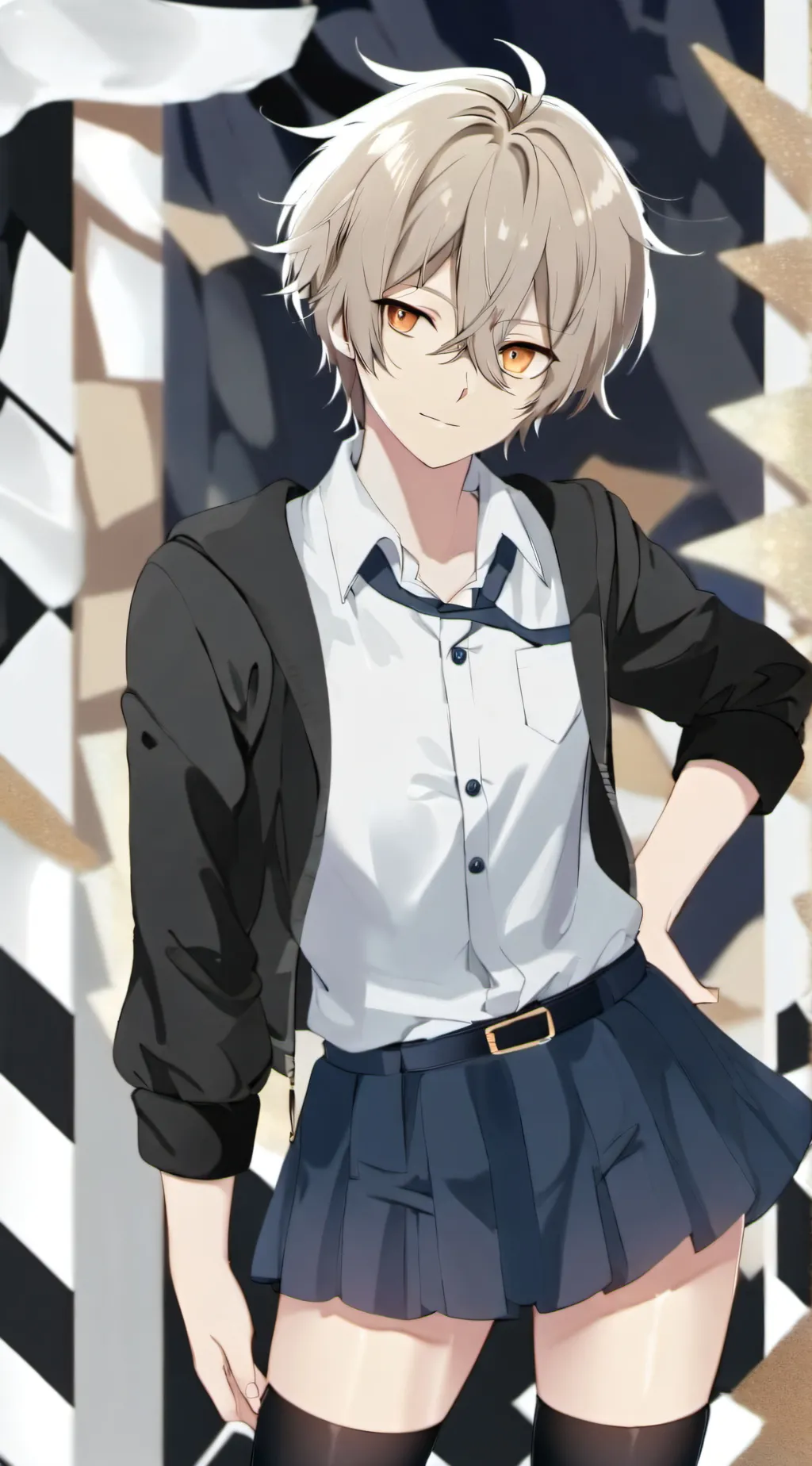 ai character: femboy background
