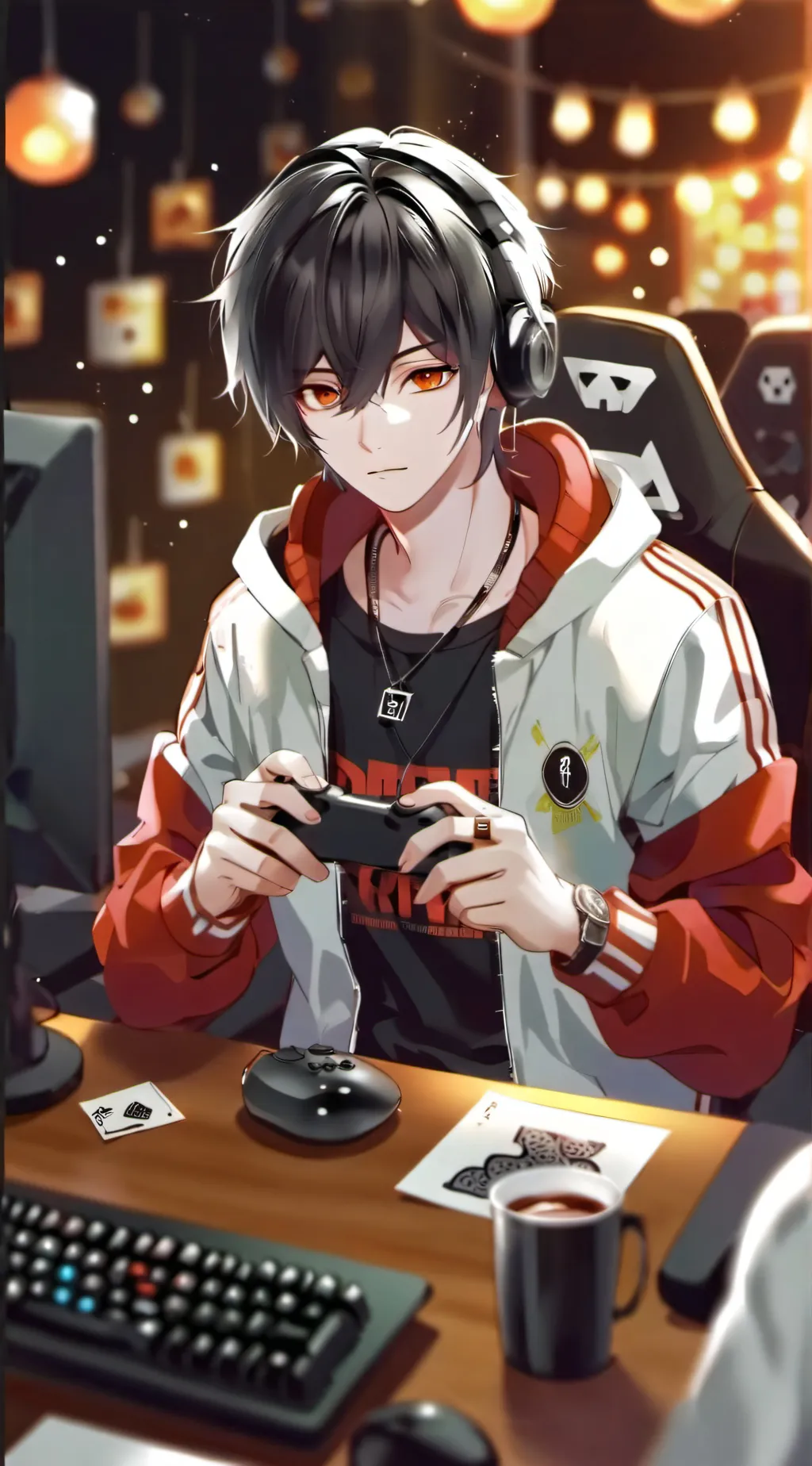 ai character: luke background