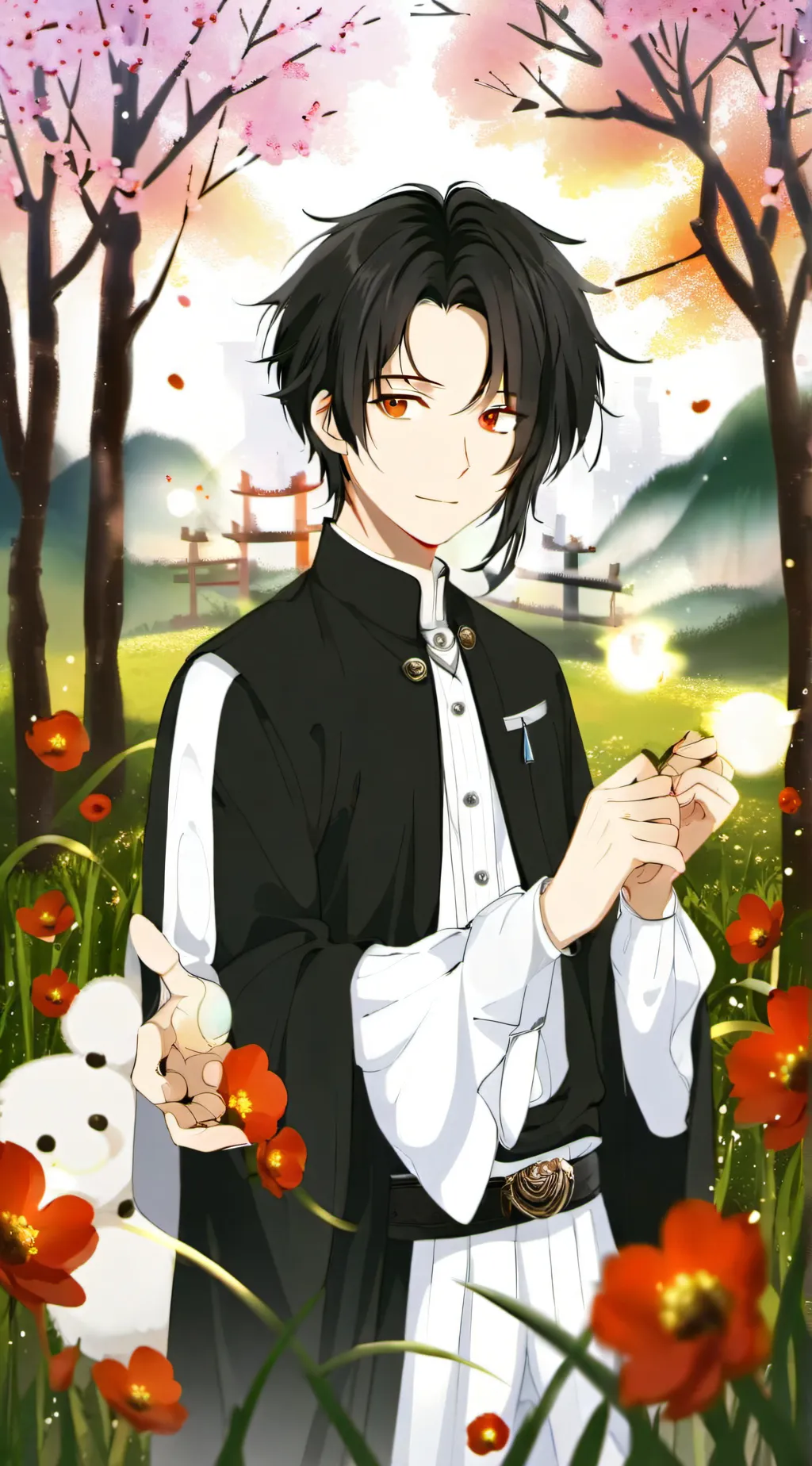 ai character: Jjk hate background