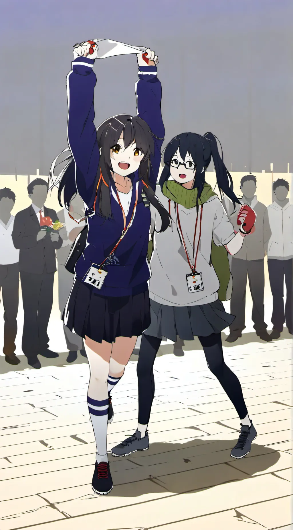 ai character: mha but dti joins? background