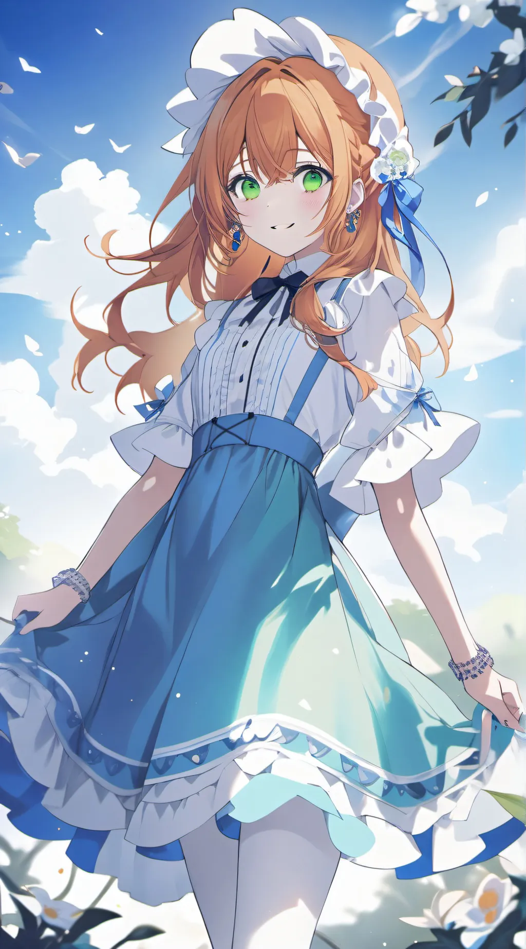ai character: Clara afton background