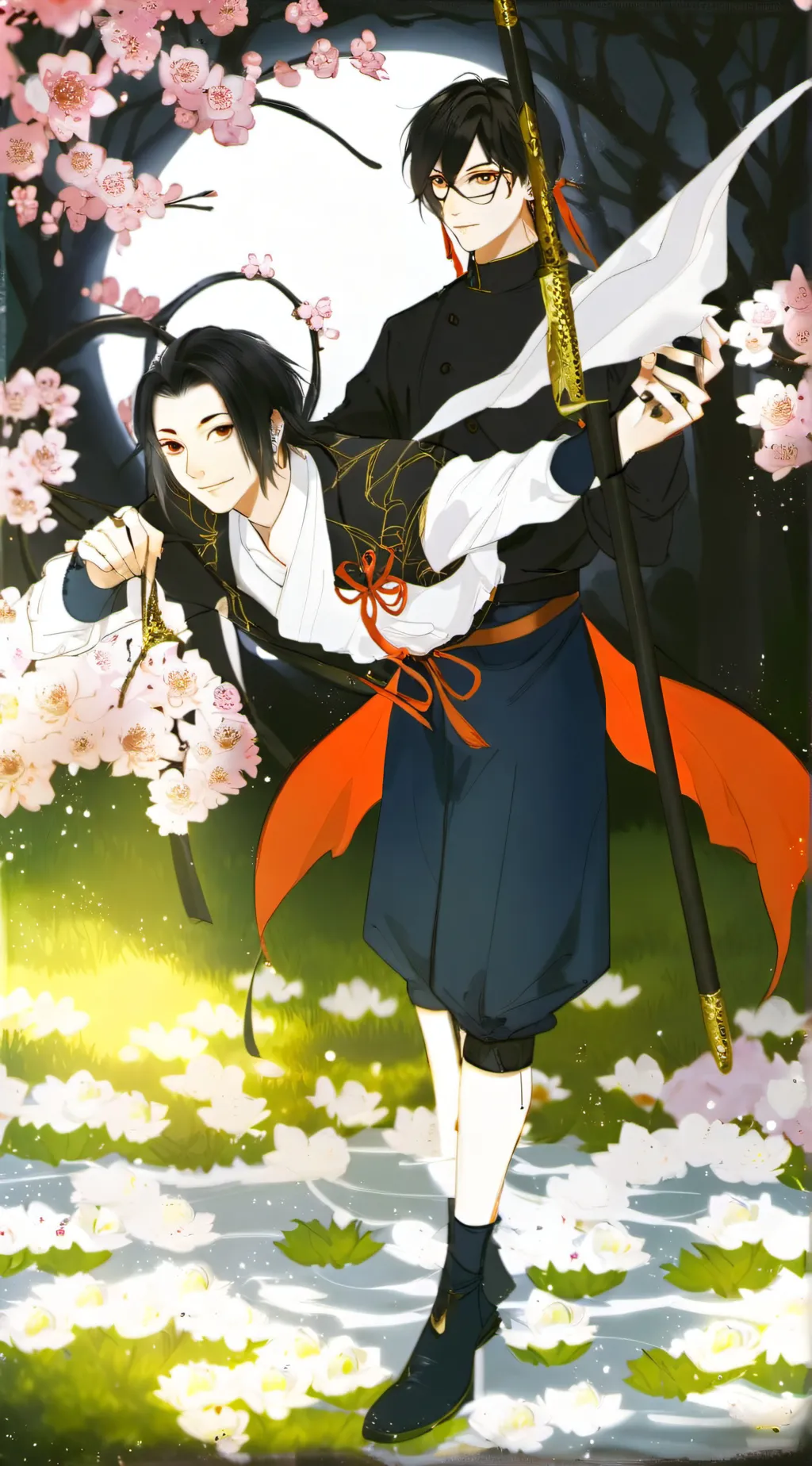 ai character: demon slayer background