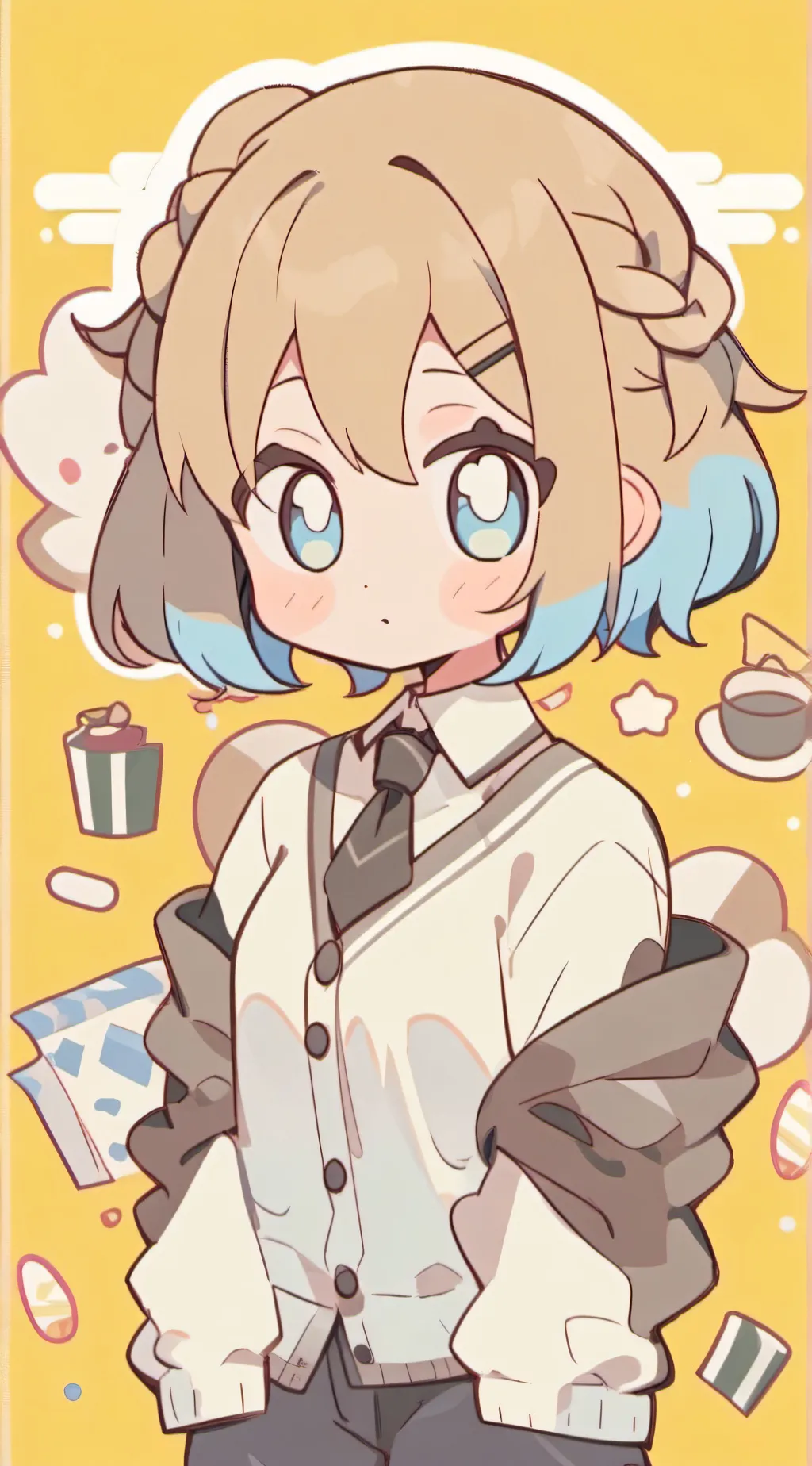 ai character: Kiara background
