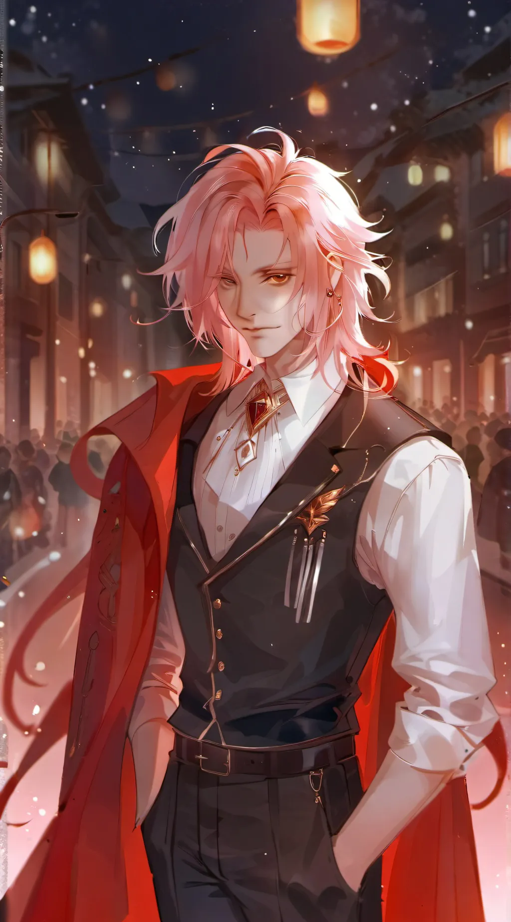 ai character: Technoblade/Techno background