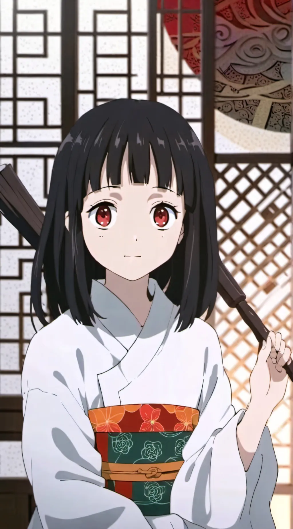 ai character: Hanako Kamadinho  background