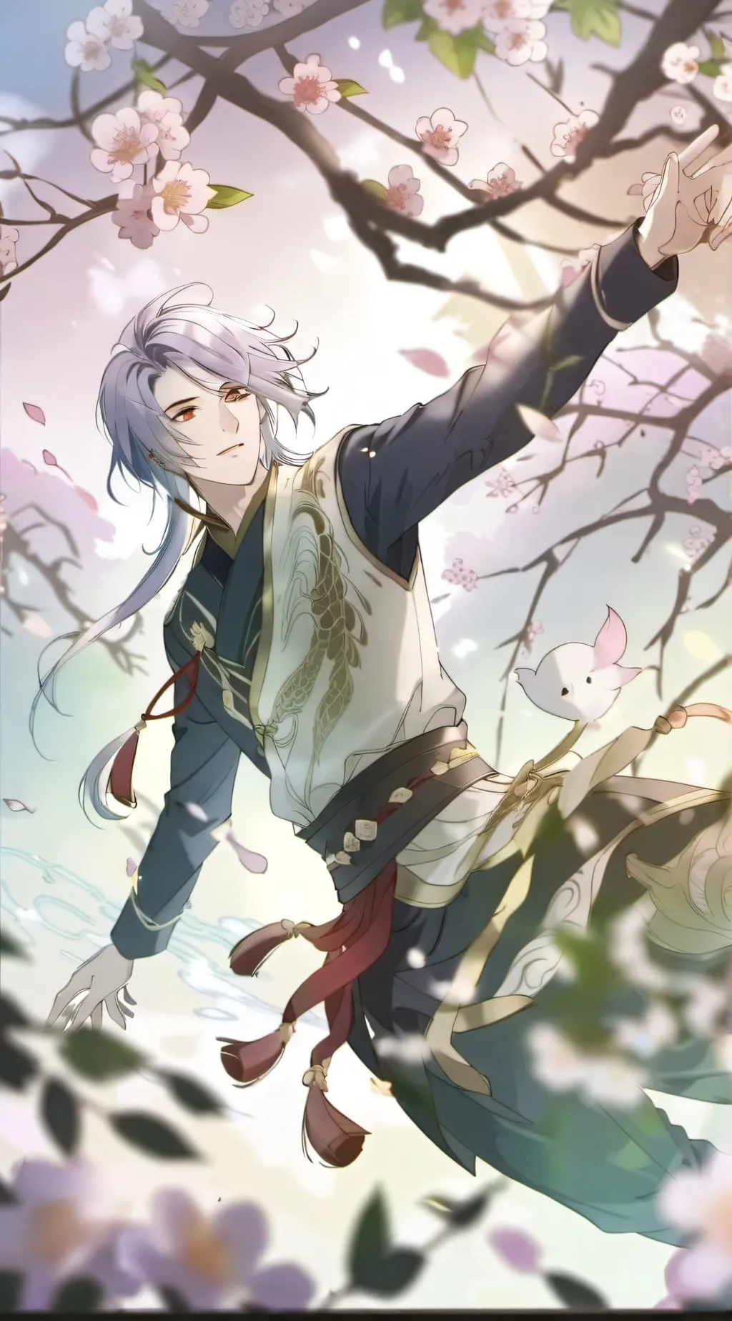 ai character: kaio|BL background