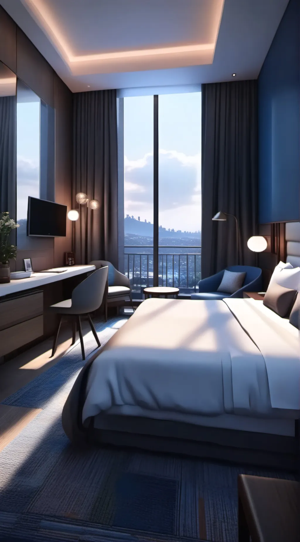 ai character: DOORS background