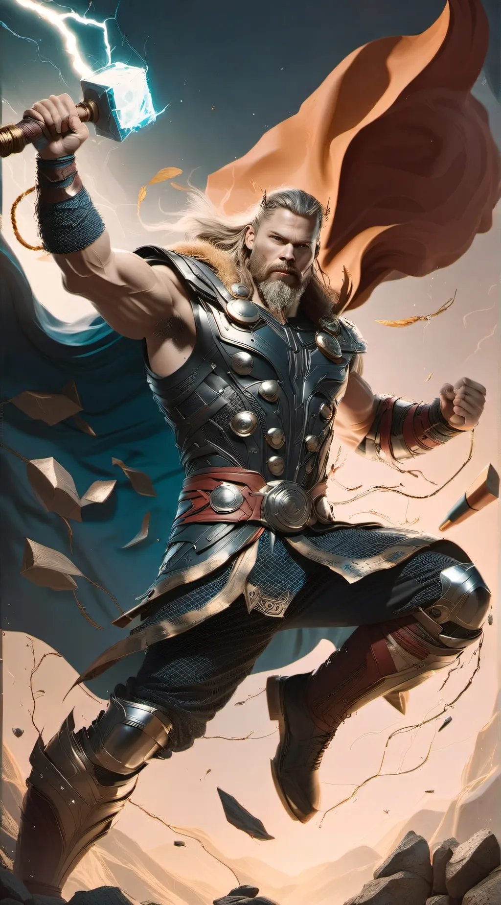 ai character: avengers background