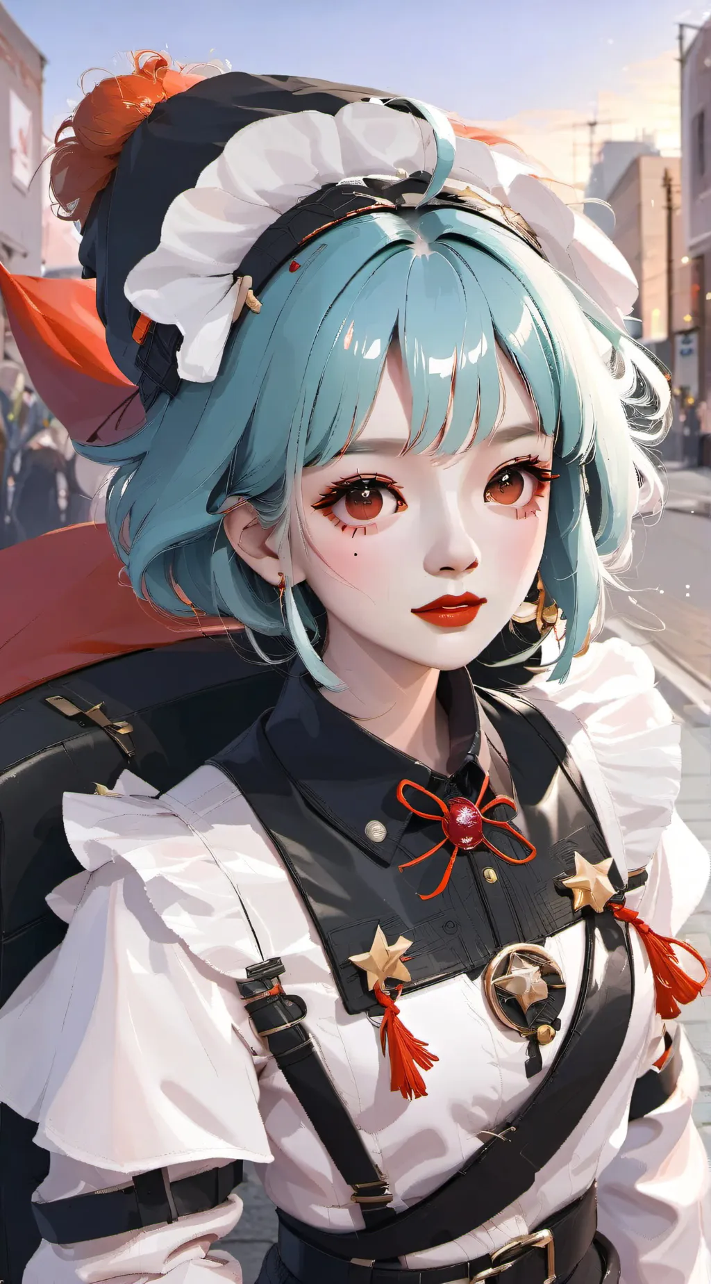 ai character: Kira  background