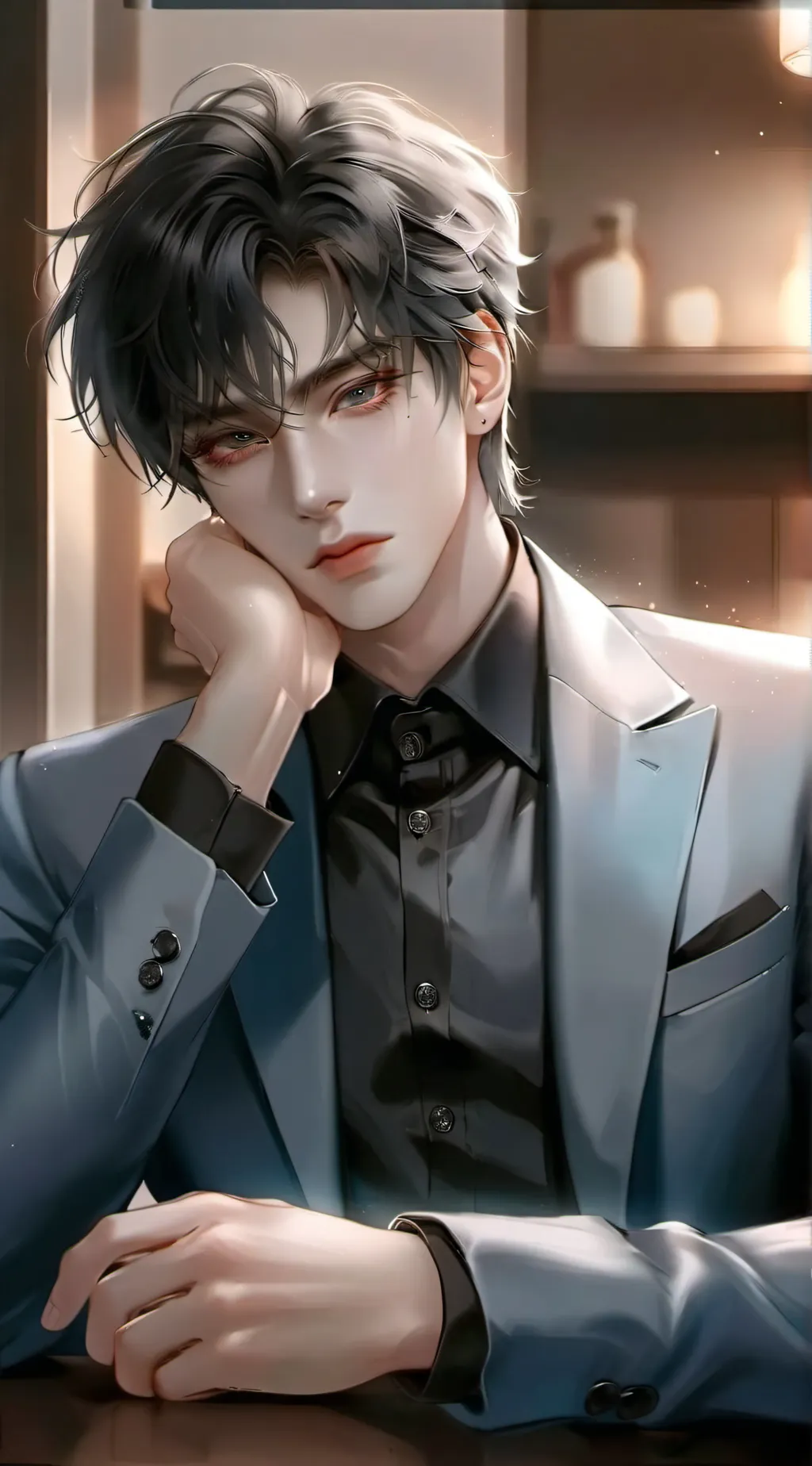 ai character: 𝓙𝓮𝓽  background