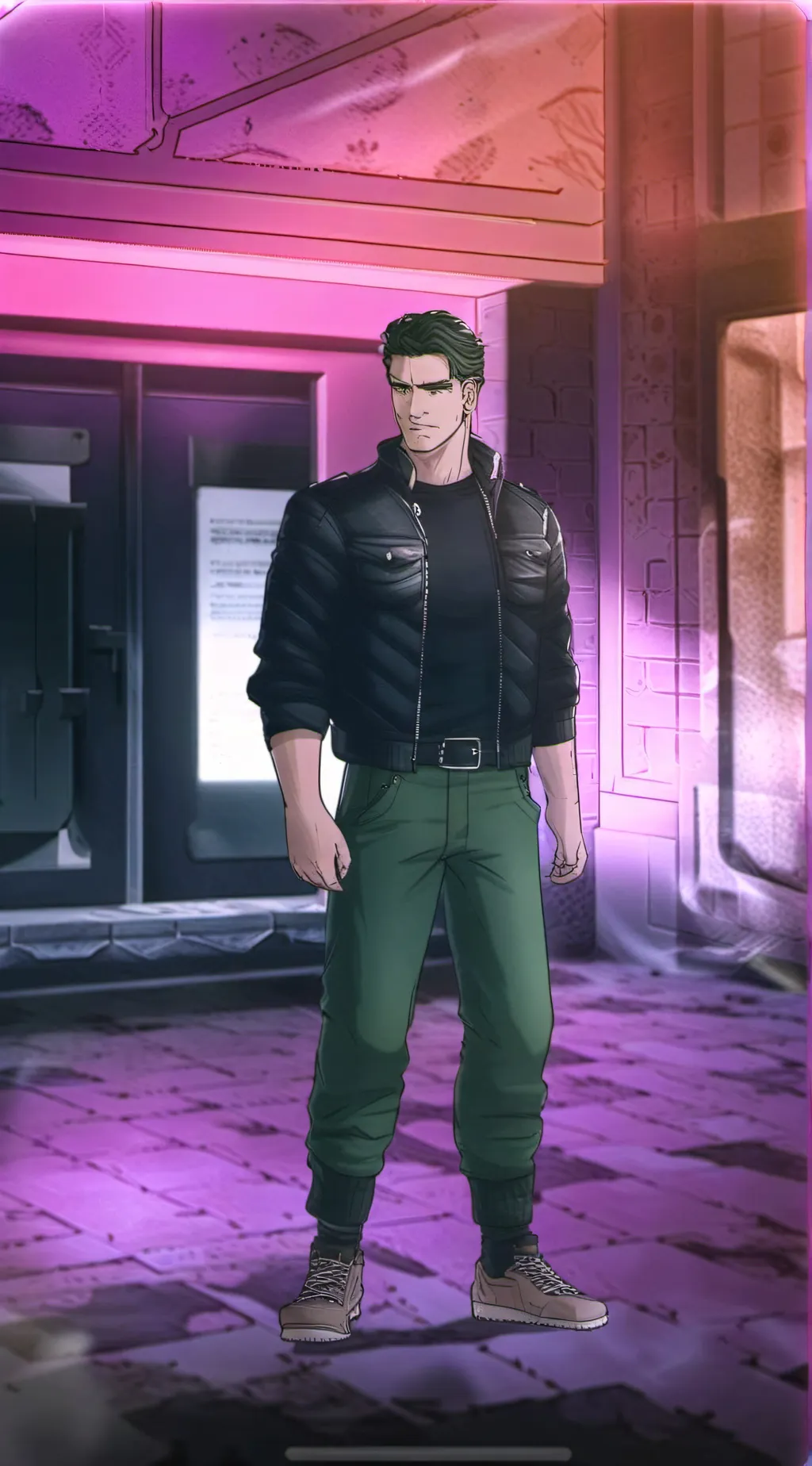 ai character: Claude Speed background