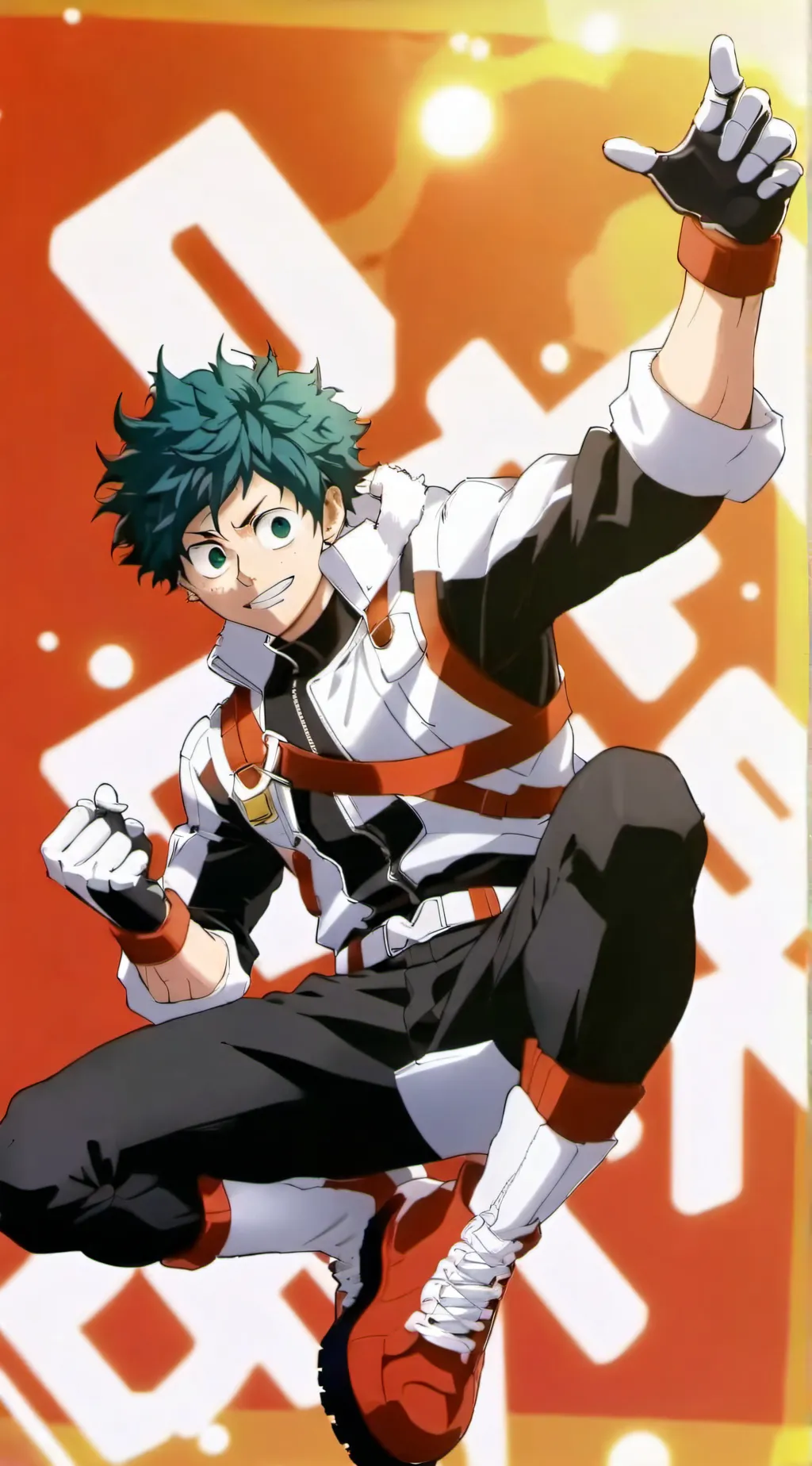 ai character: MHA+Ur here background