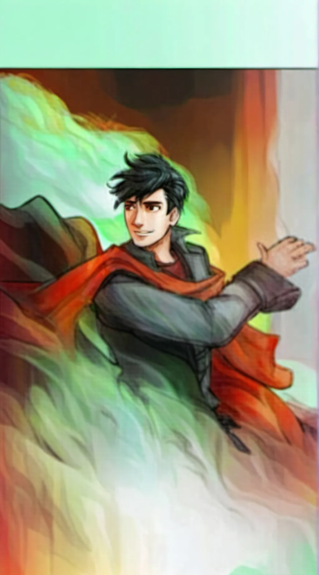 ai character: Percy Jackson🔱 background