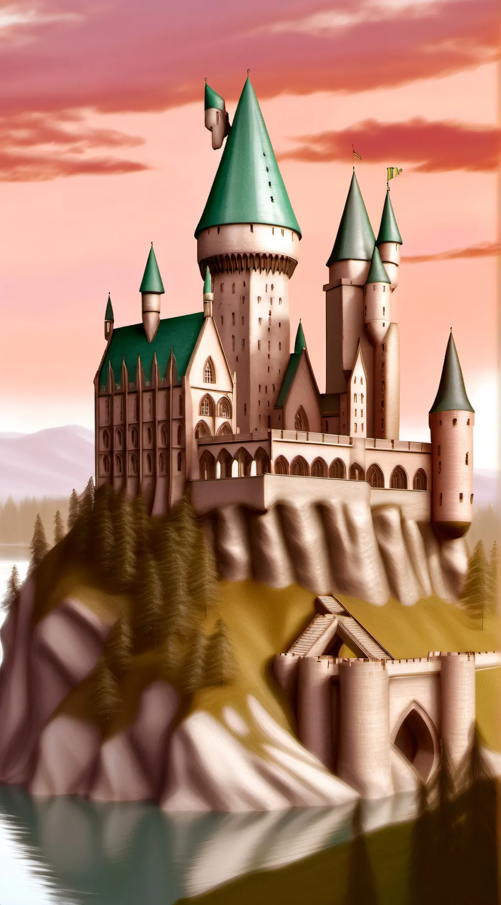 ai character: HOGWARDS background