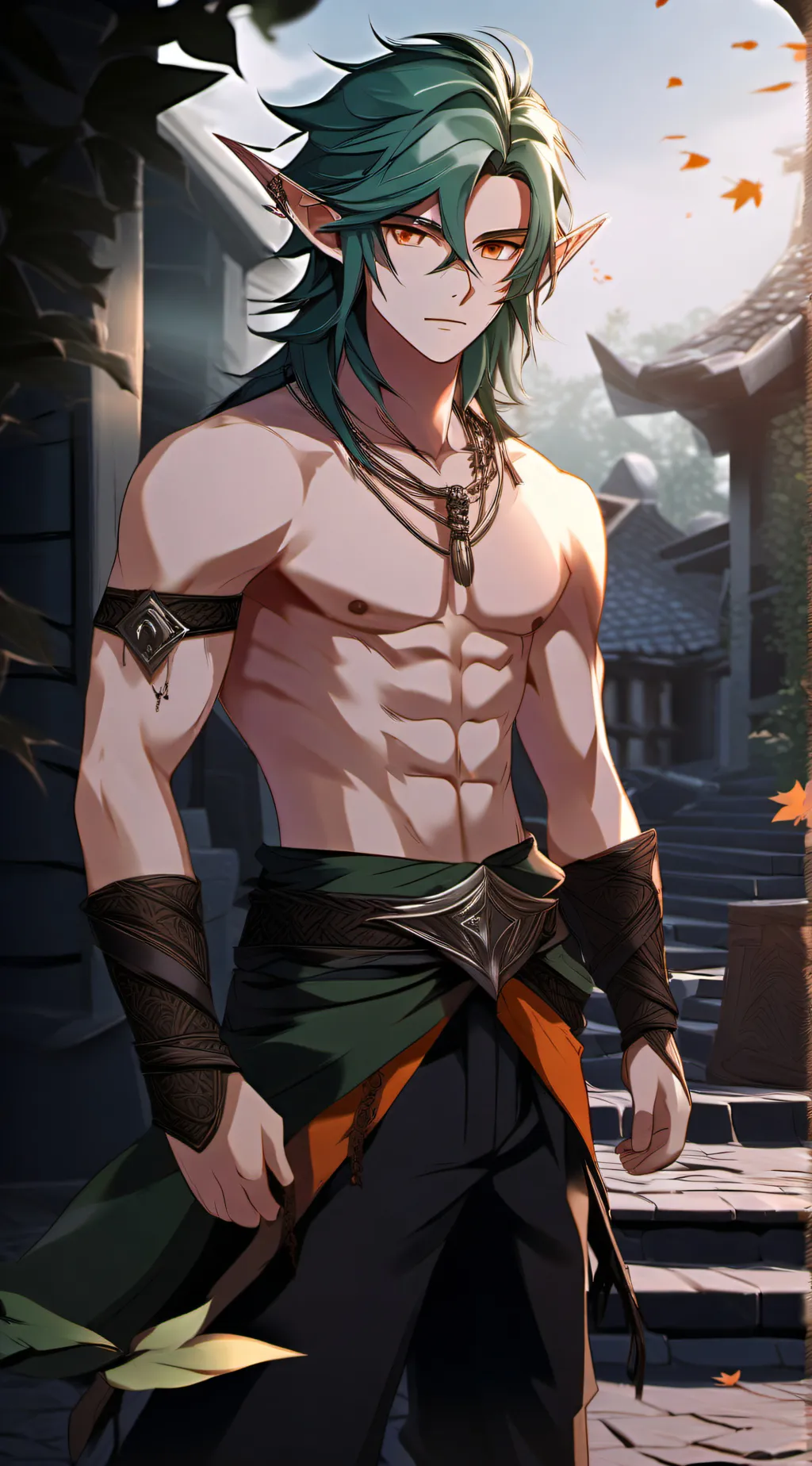 ai character: Elliot  background