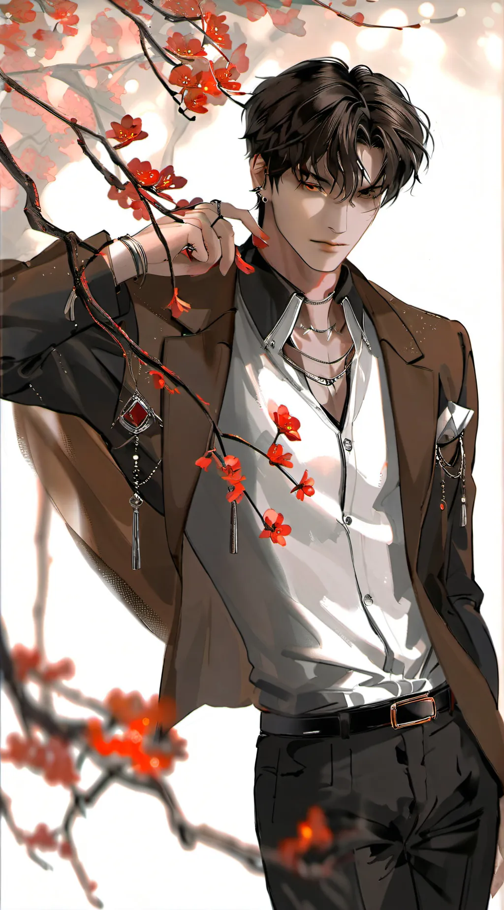 ai character: Xander  background